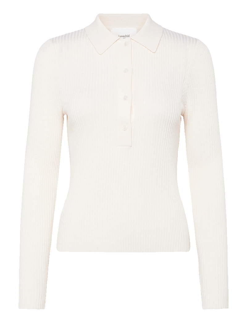Lovechild 1979 - Lisa Blouse - langærmede bluser - 007 egret - 1
