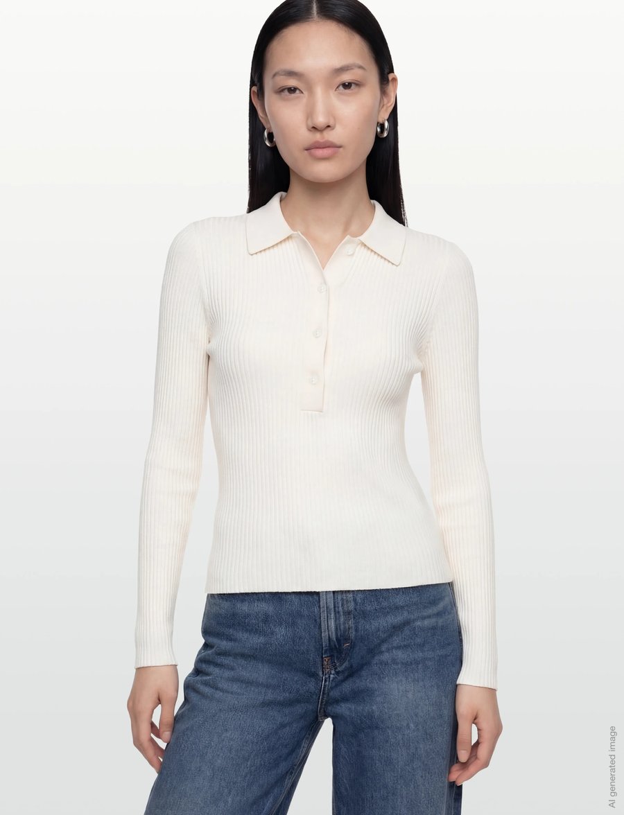 Lovechild 1979 - Lisa Blouse - pitkähihaiset puserot - 007 egret - 3