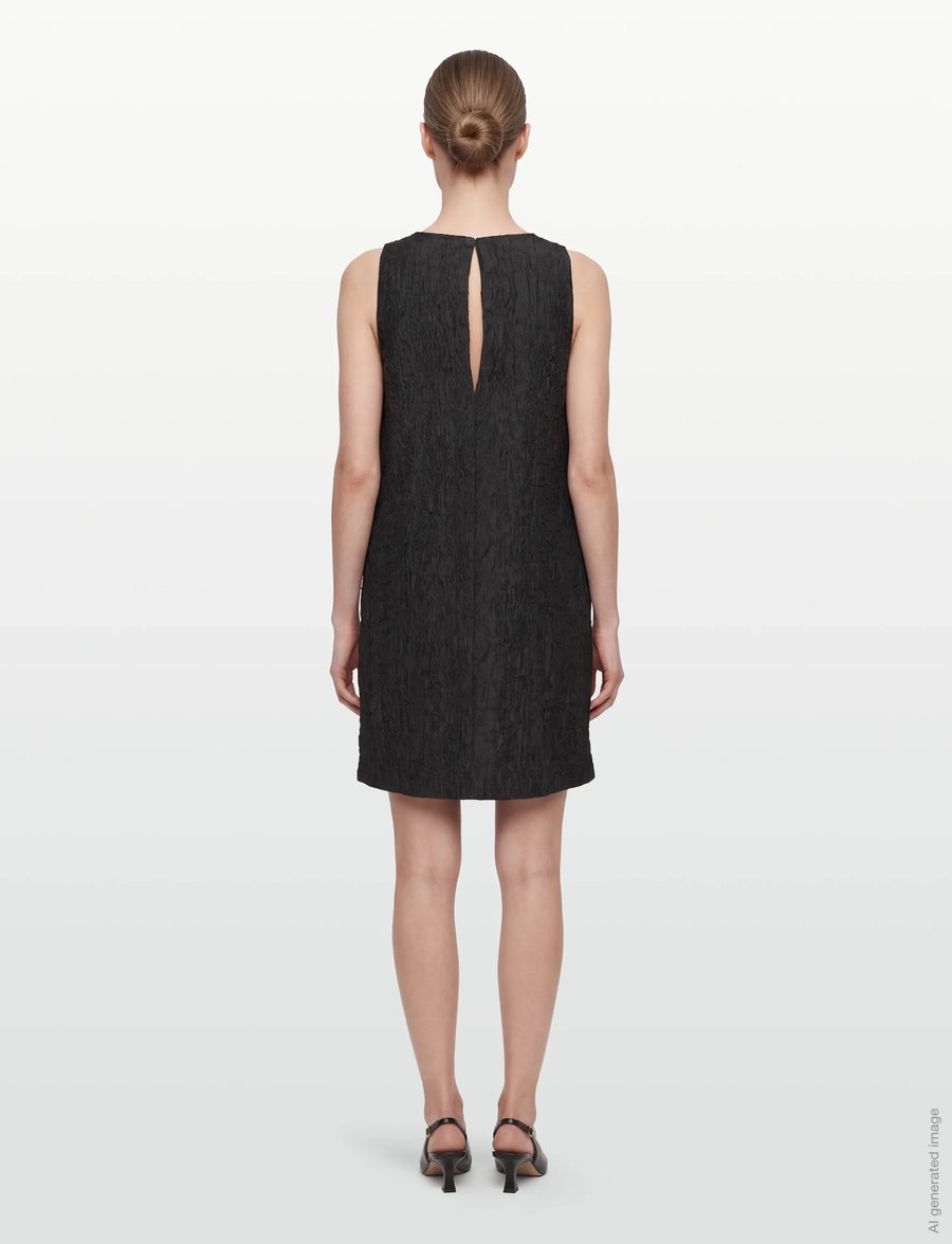 Lovechild 1979 - Adela Dress - kurze kleider - 999 black - 4