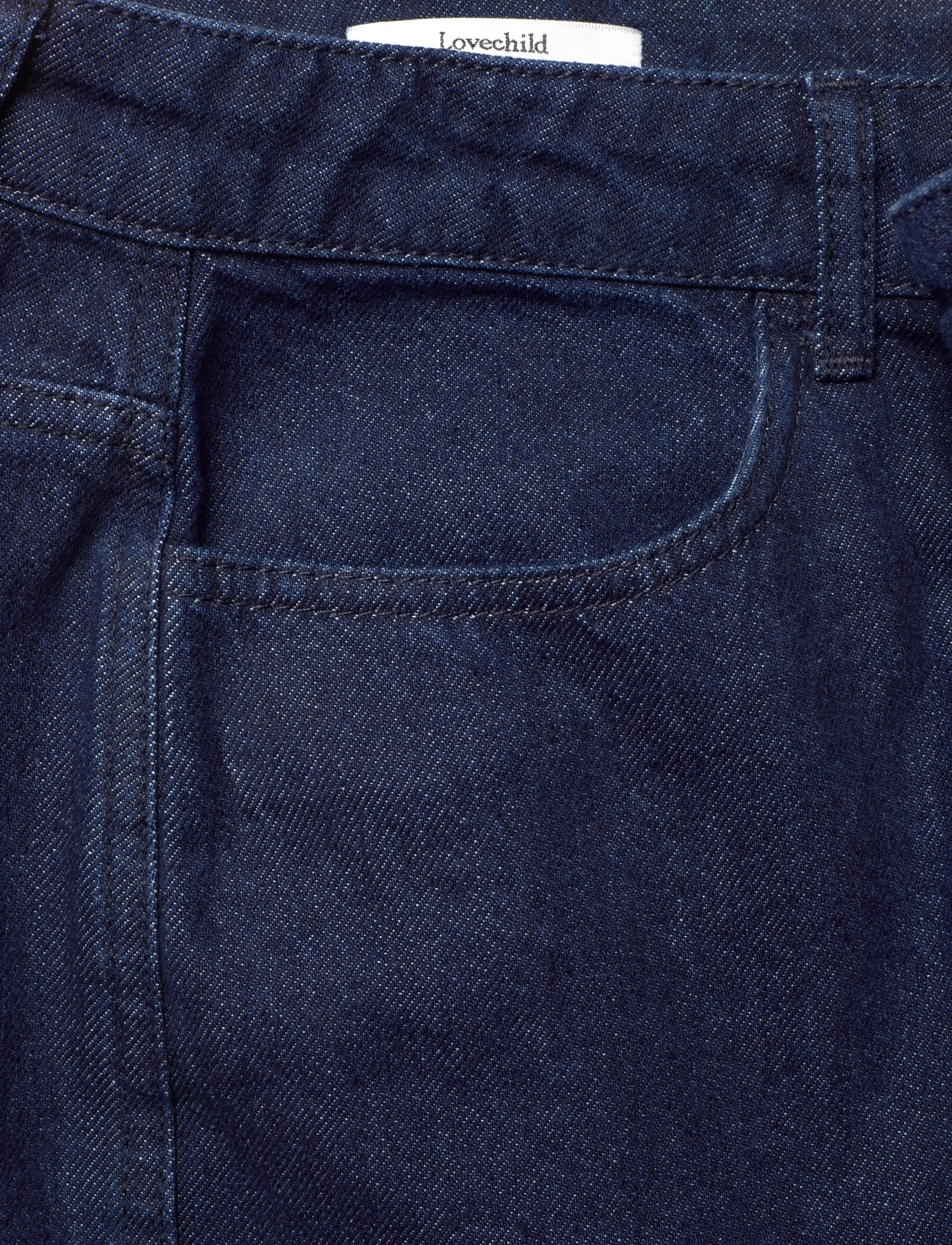 Lovechild 1979 - Charlene Pants - straight jeans - 447 dark denim - 2