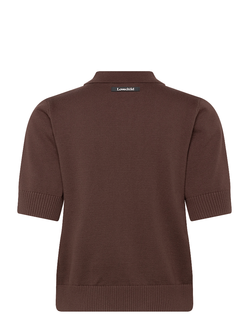 Lovechild 1979 - Violette Top - t-shirts - 719 chestnut - 1