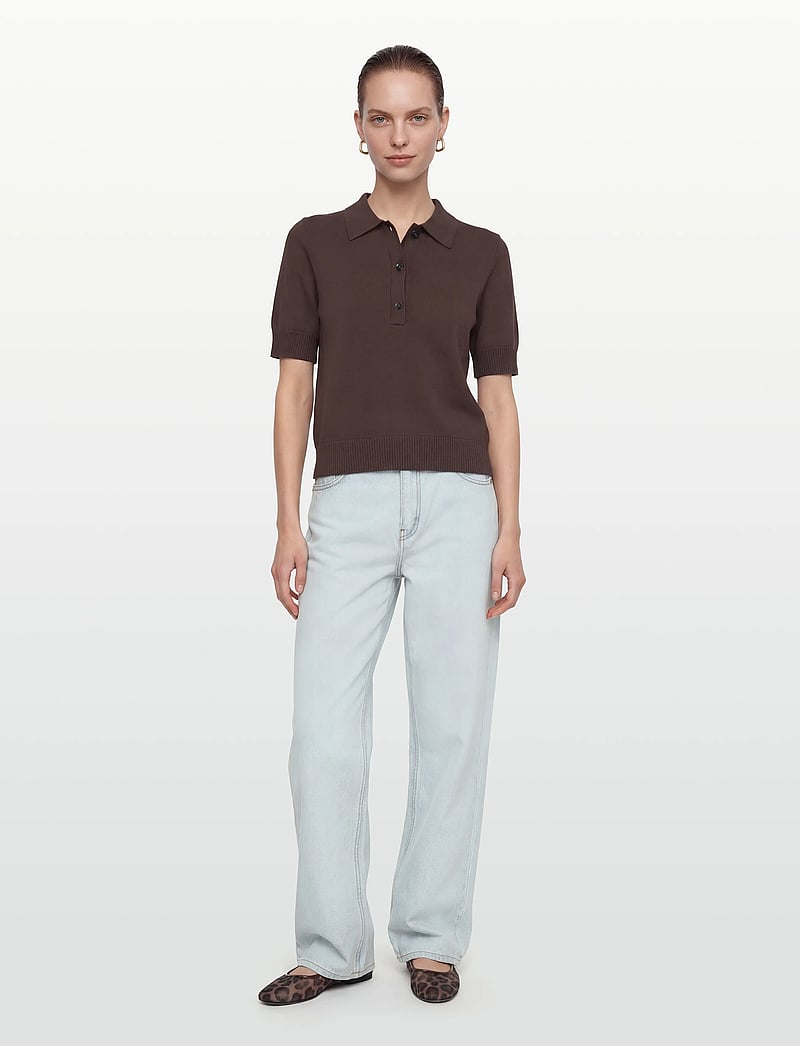 Lovechild 1979 - Violette Top - t-shirts - 719 chestnut - 0