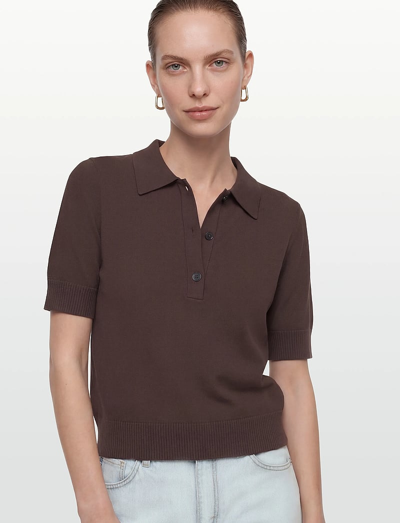 Lovechild 1979 - Violette Top - t-shirts - 719 chestnut - 3