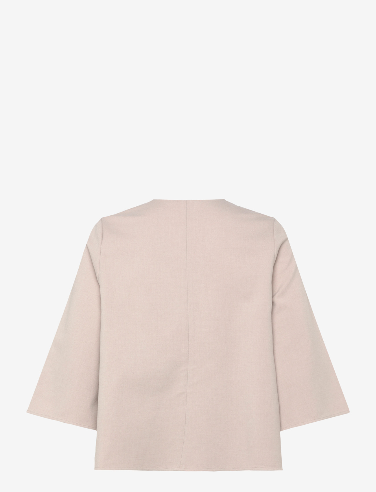 Lovechild 1979 - Maren Blouse - short-sleeved blouses - 727 taupe grey - 1