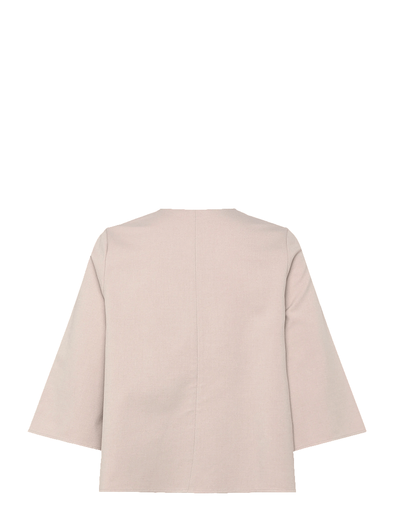 Lovechild 1979 - Maren Blouse - short-sleeved blouses - 727 taupe grey - 1