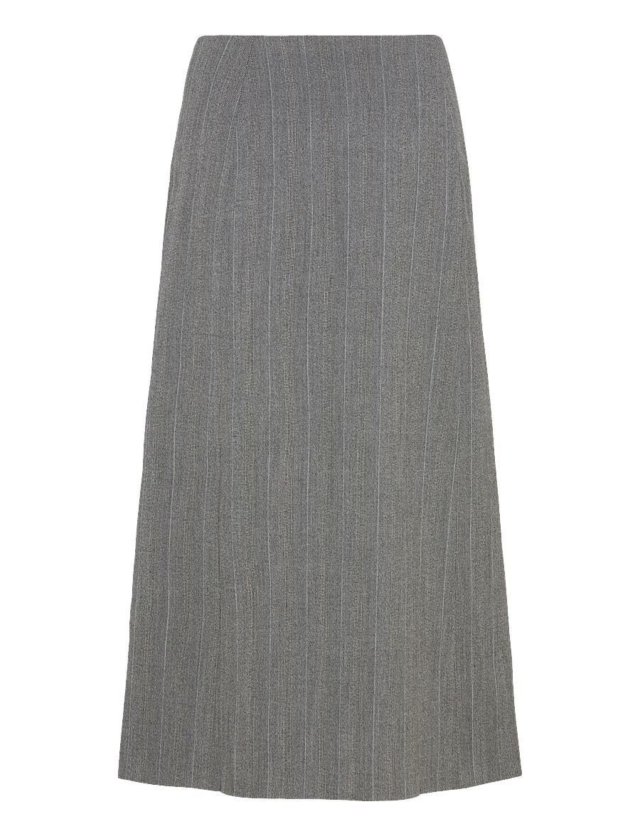 Lovechild 1979 - Reyna Skirt - maxi röcke - 067 charcoal weave - 1