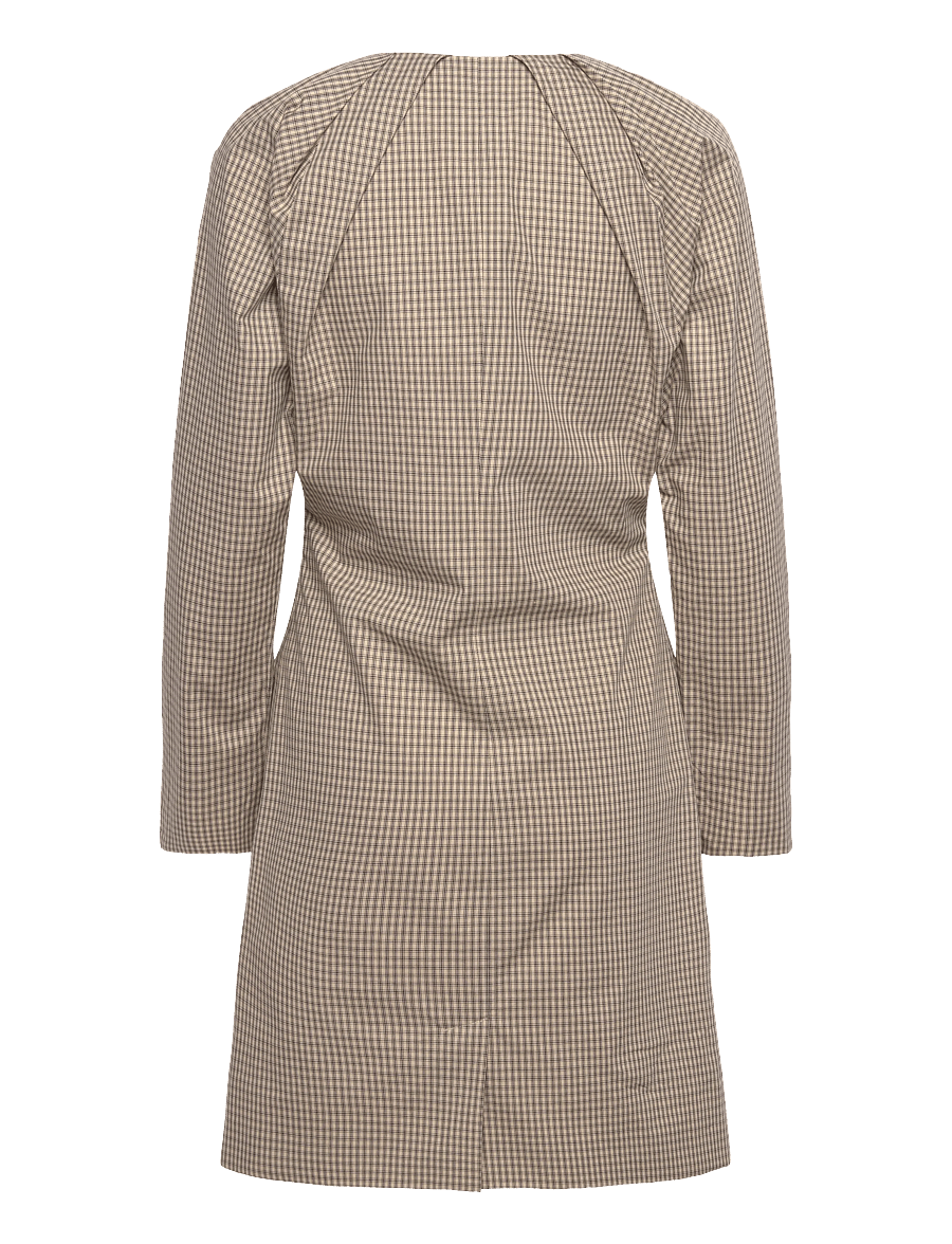 Lovechild 1979 - Ina Dress - midikleider - 177 beige check - 1