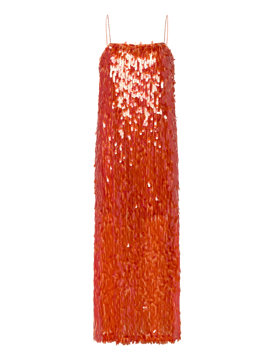 Lovechild 1979 - Coco Dress - suknelės su žvyneliais - 181 bright orange - 1