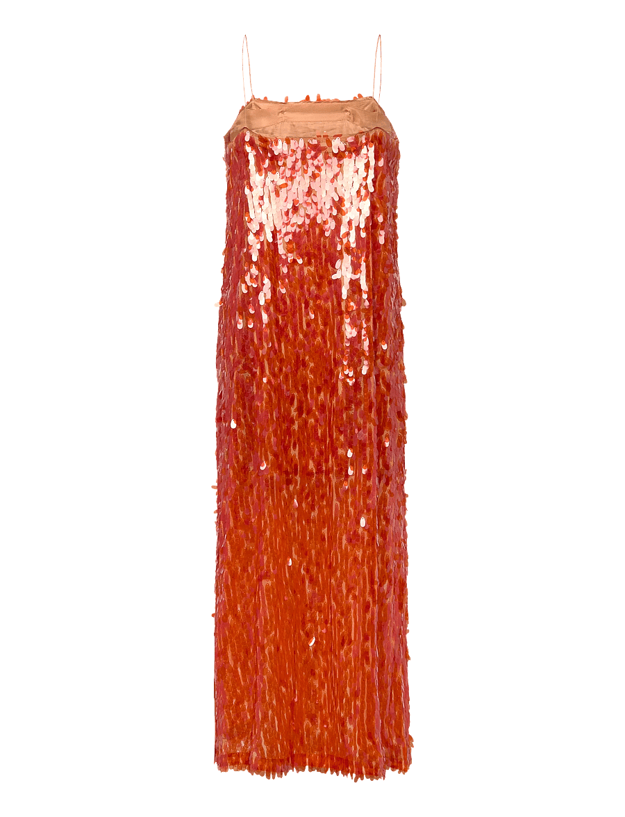 Lovechild 1979 - Coco Dress - suknelės su žvyneliais - 181 bright orange - 2