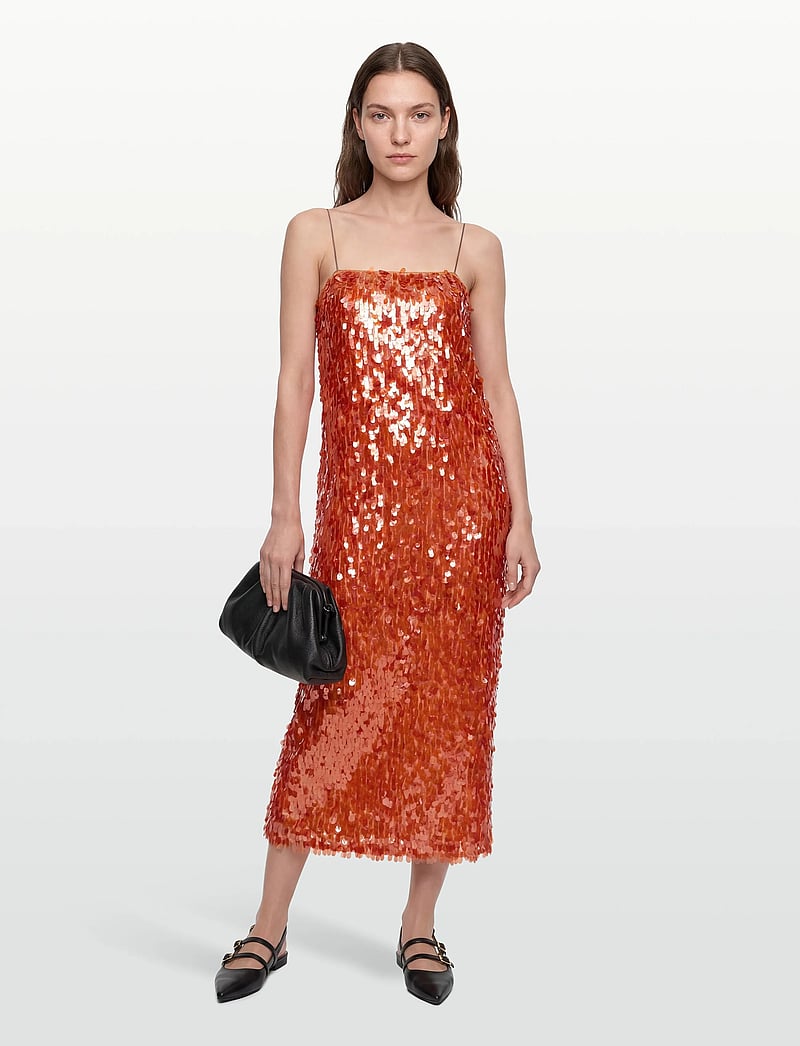 Lovechild 1979 - Coco Dress - paillettenkleider - 181 bright orange - 0
