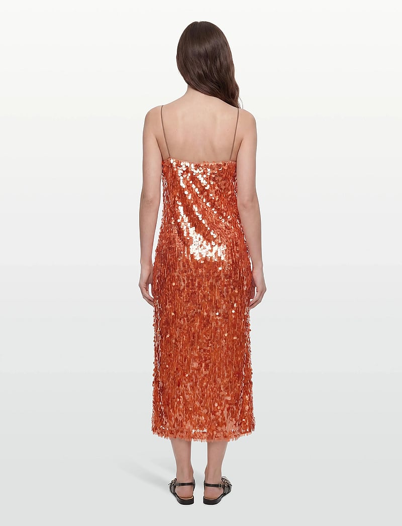 Lovechild 1979 - Coco Dress - paillettenkleider - 181 bright orange - 4