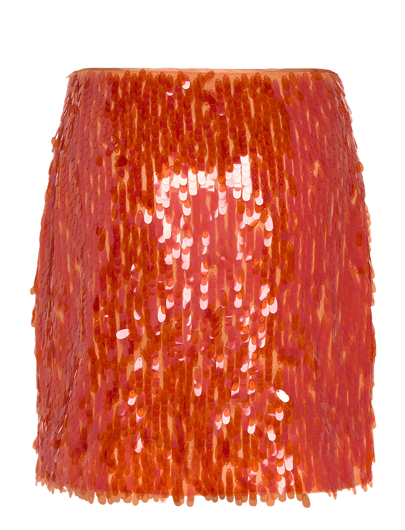 Lovechild 1979 - Lyona Skirt - pailletten-röcke - 181 bright orange - 1