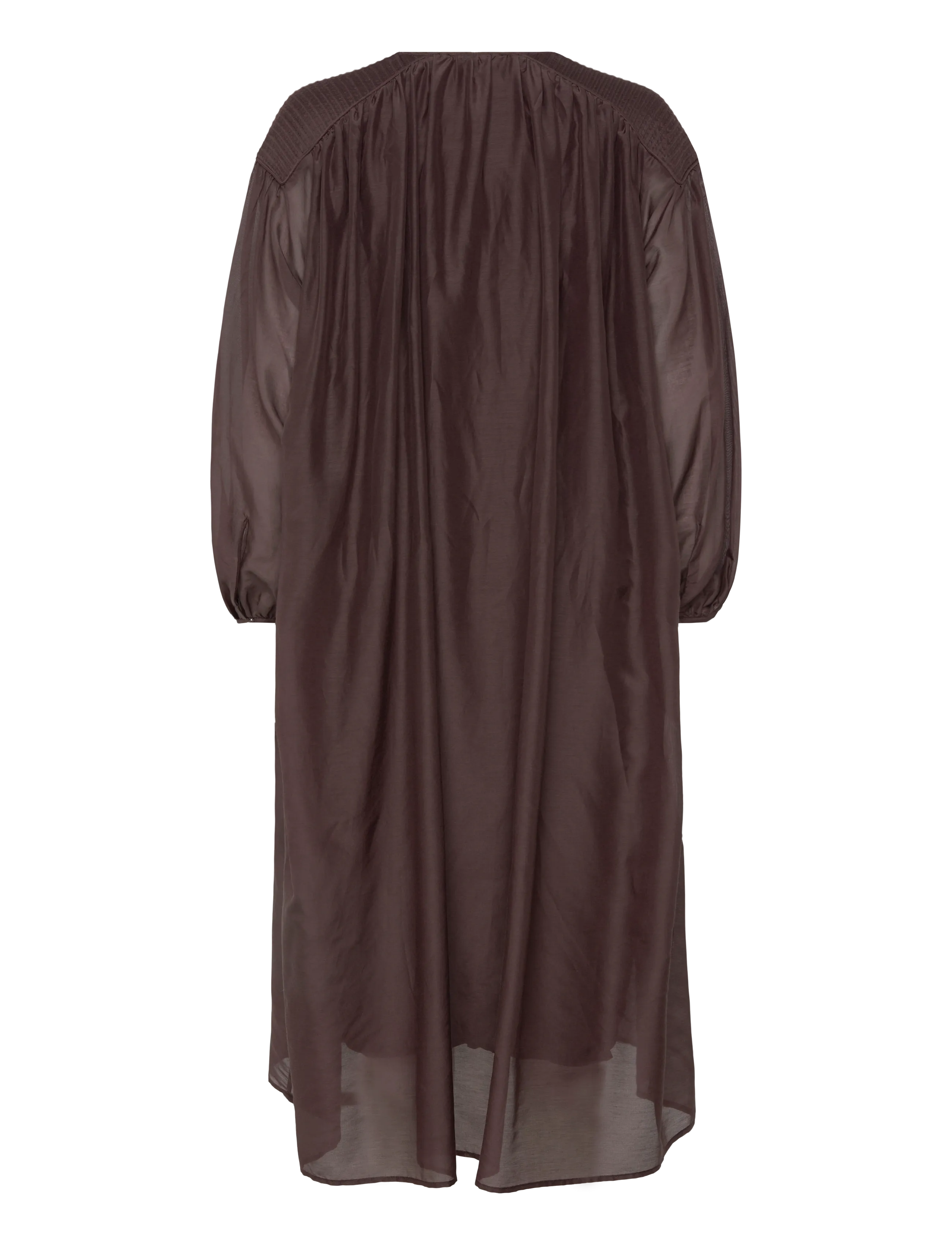 Lovechild 1979 - Liviana Dress - midi kjoler - 719 chestnut - 1