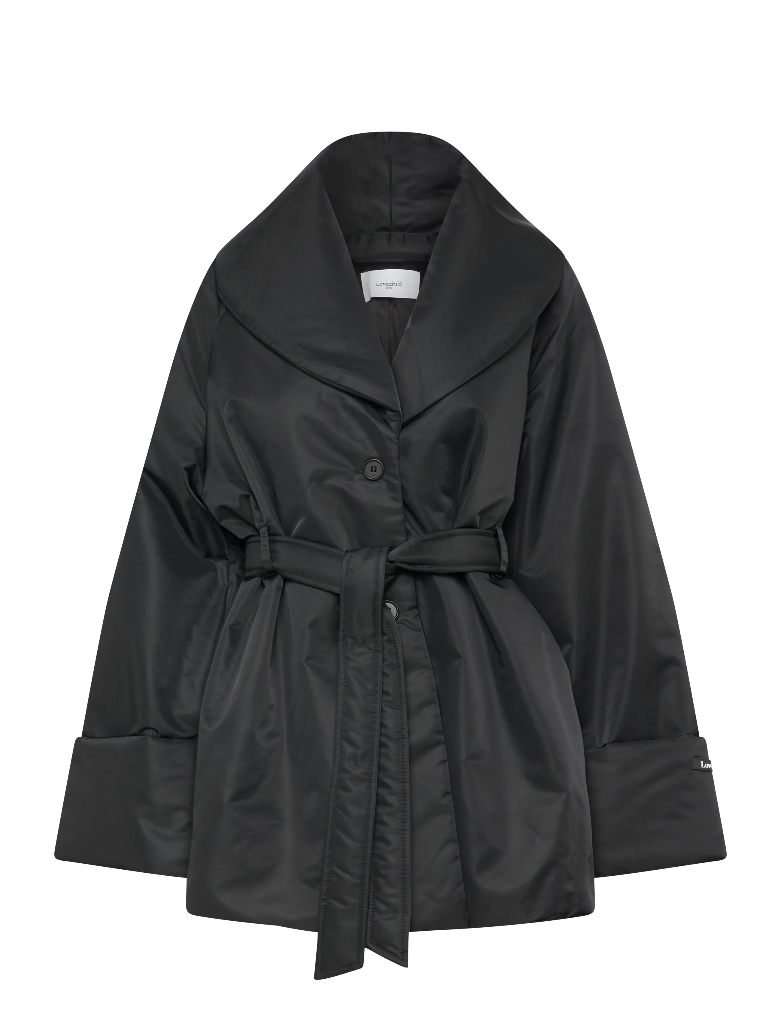 Lovechild 1979 Alva Jacket - Vinterjackor - 999 BLACK / black