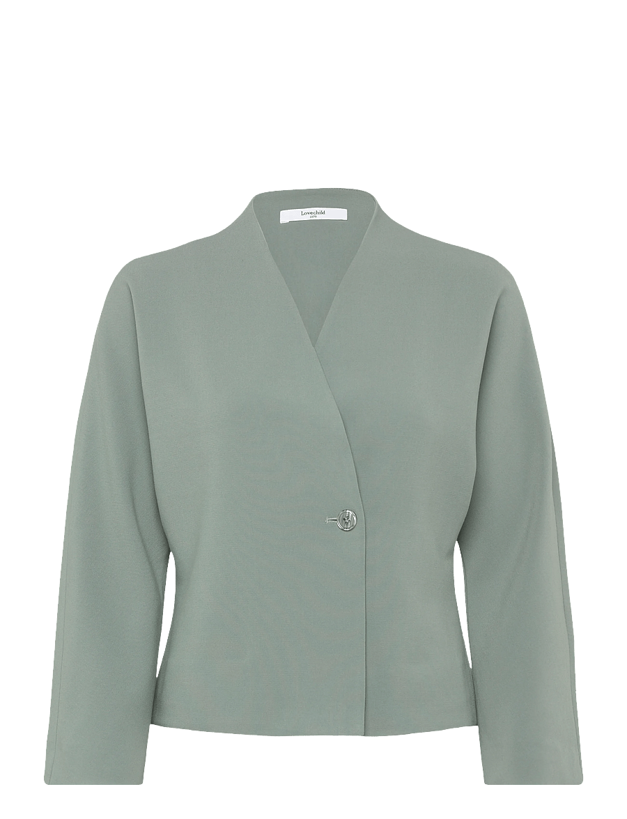 Lovechild 1979 - Lara Blouse - langærmede bluser - 210 sea grey - 1