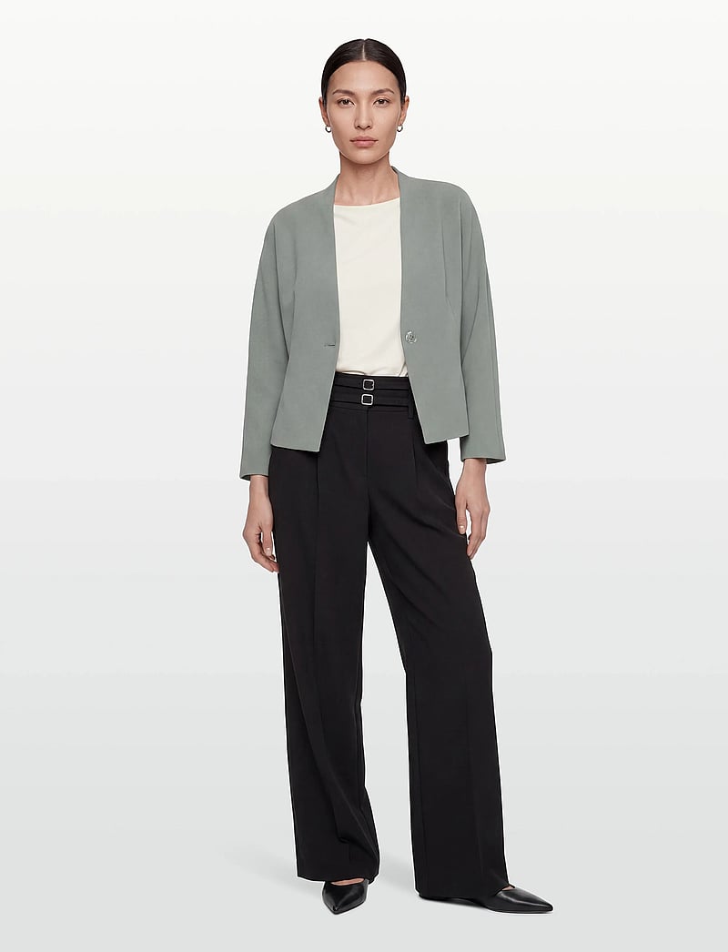 Lovechild 1979 - Lara Blouse - langærmede bluser - 210 sea grey - 0