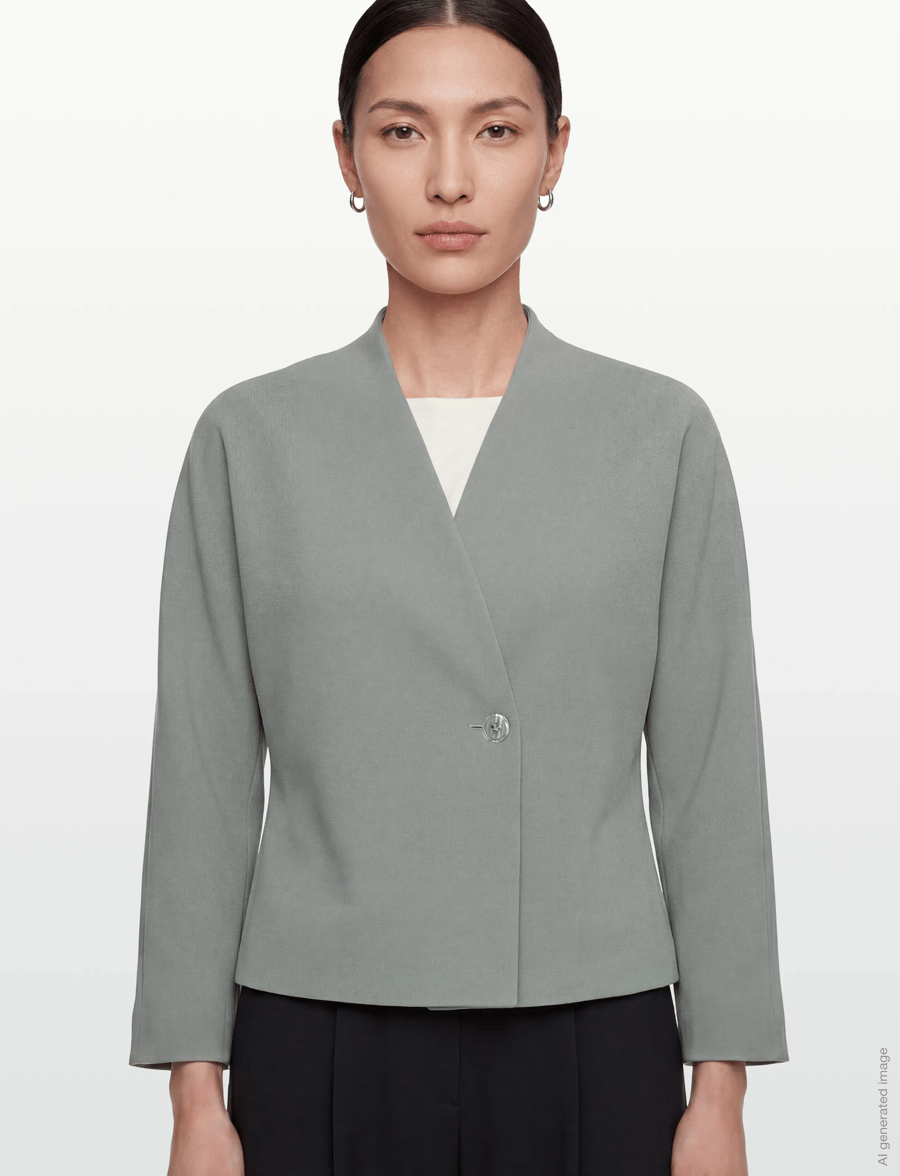 Lovechild 1979 - Lara Blouse - langærmede bluser - 210 sea grey - 3