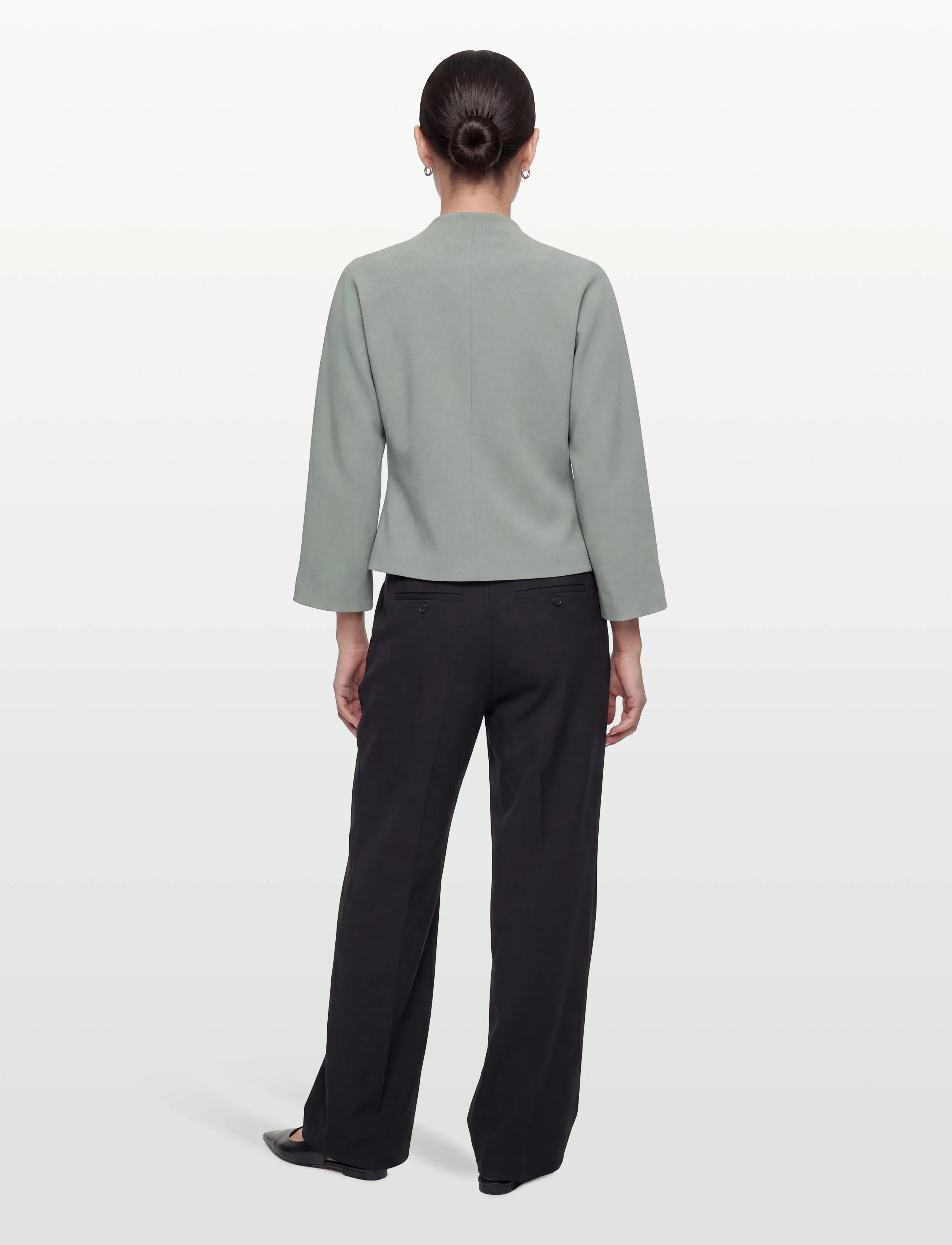 Lovechild 1979 - Lara Blouse - langærmede bluser - 210 sea grey - 4