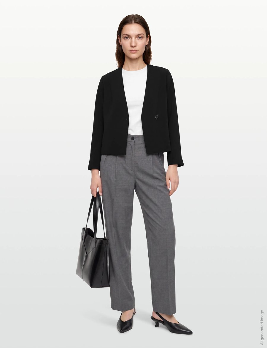 Lovechild 1979 - Lara Blouse - pitkähihaiset puserot - 999 black - 0