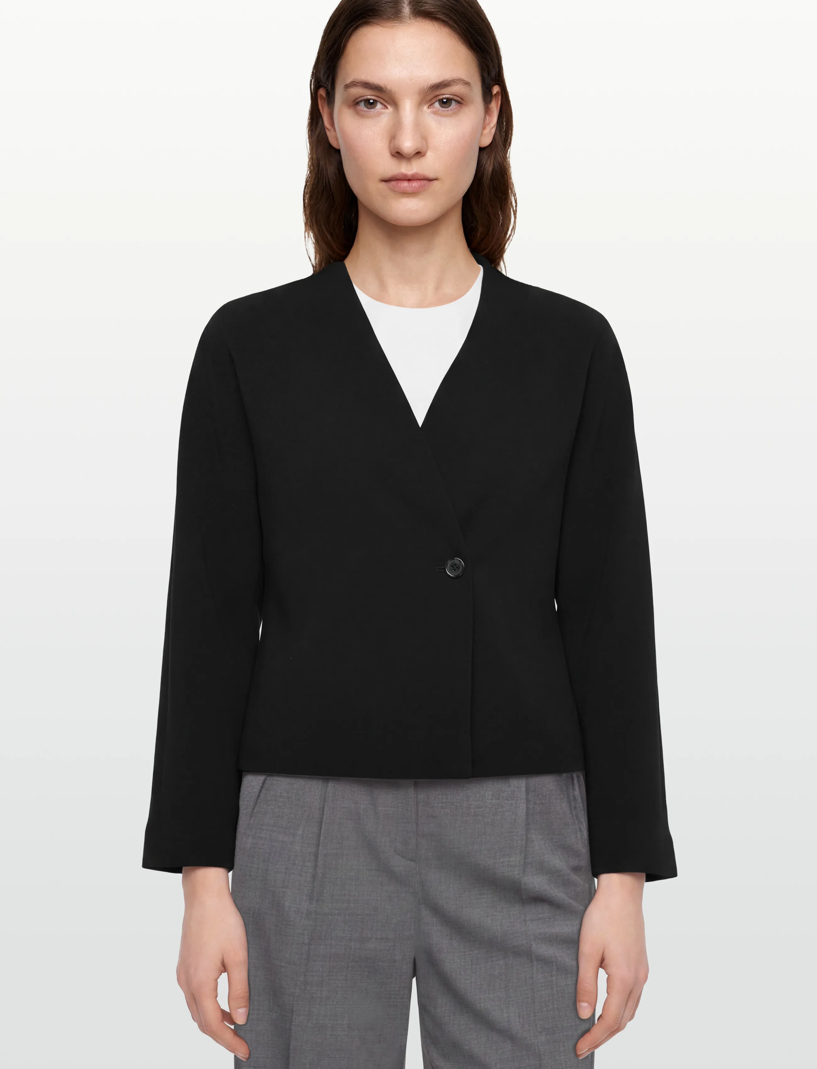 Lovechild 1979 - Lara Blouse - långärmade blusar - 999 black - 3
