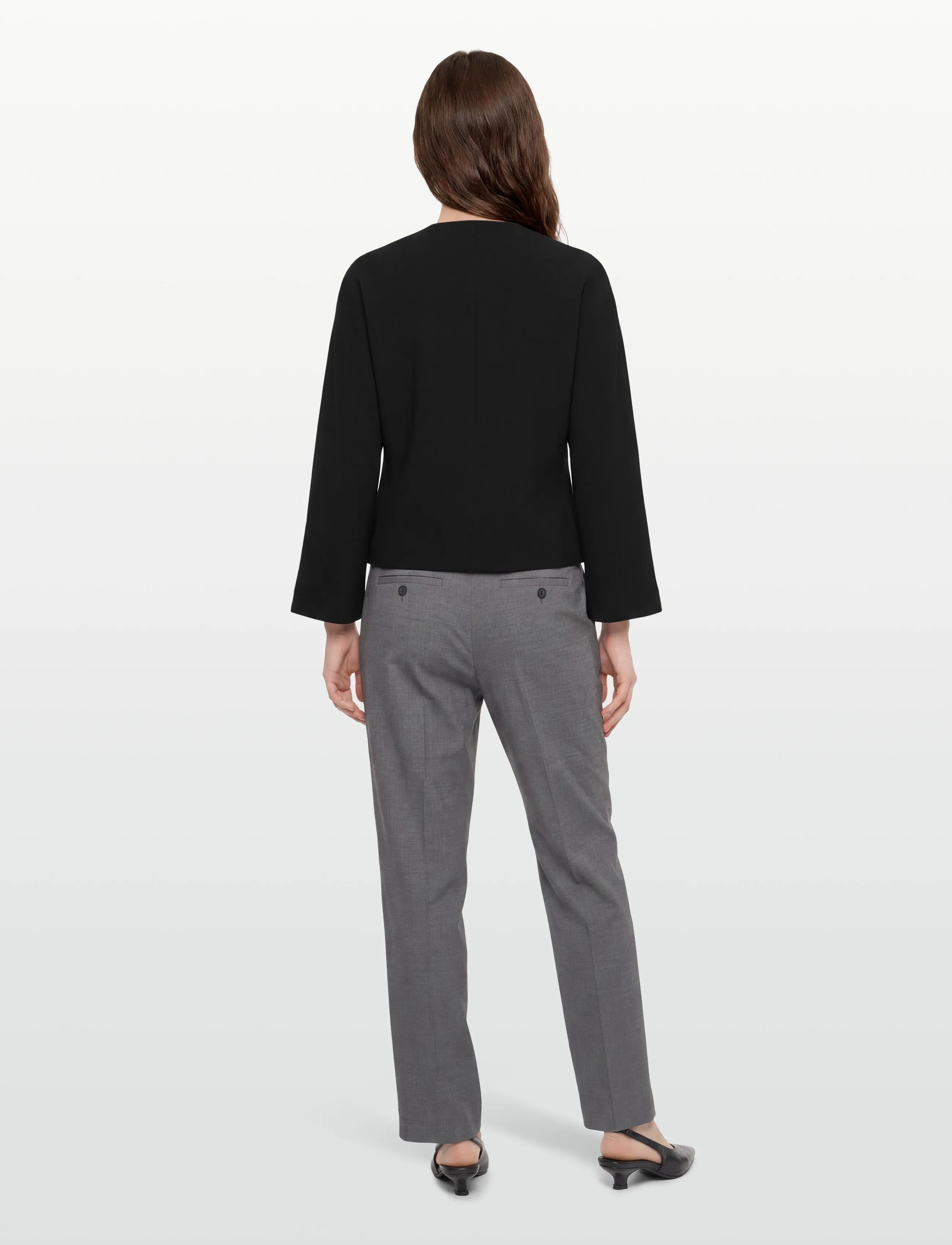 Lovechild 1979 - Lara Blouse - långärmade blusar - 999 black - 4