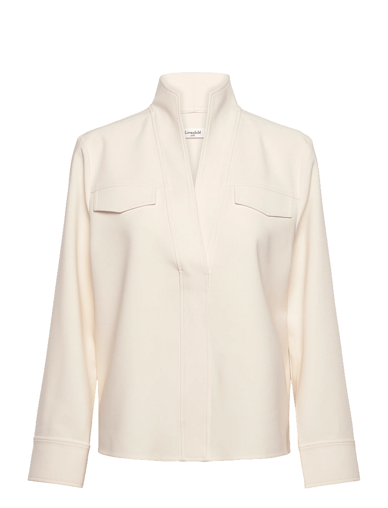 Lovechild 1979 - Marbella Blouse - langærmede bluser - 005 cream - 0