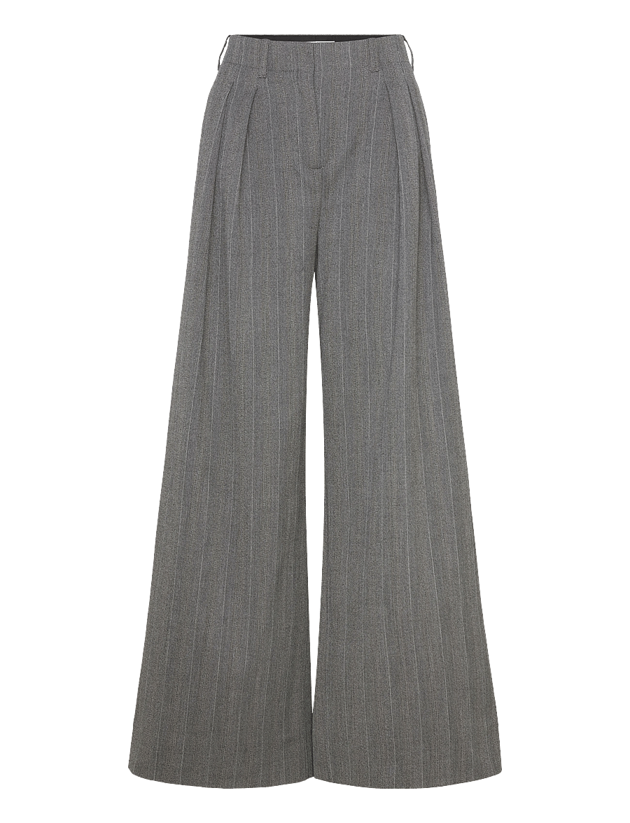 Lovechild 1979 - Stella Pants - vida byxor - 067 charcoal weave - 0