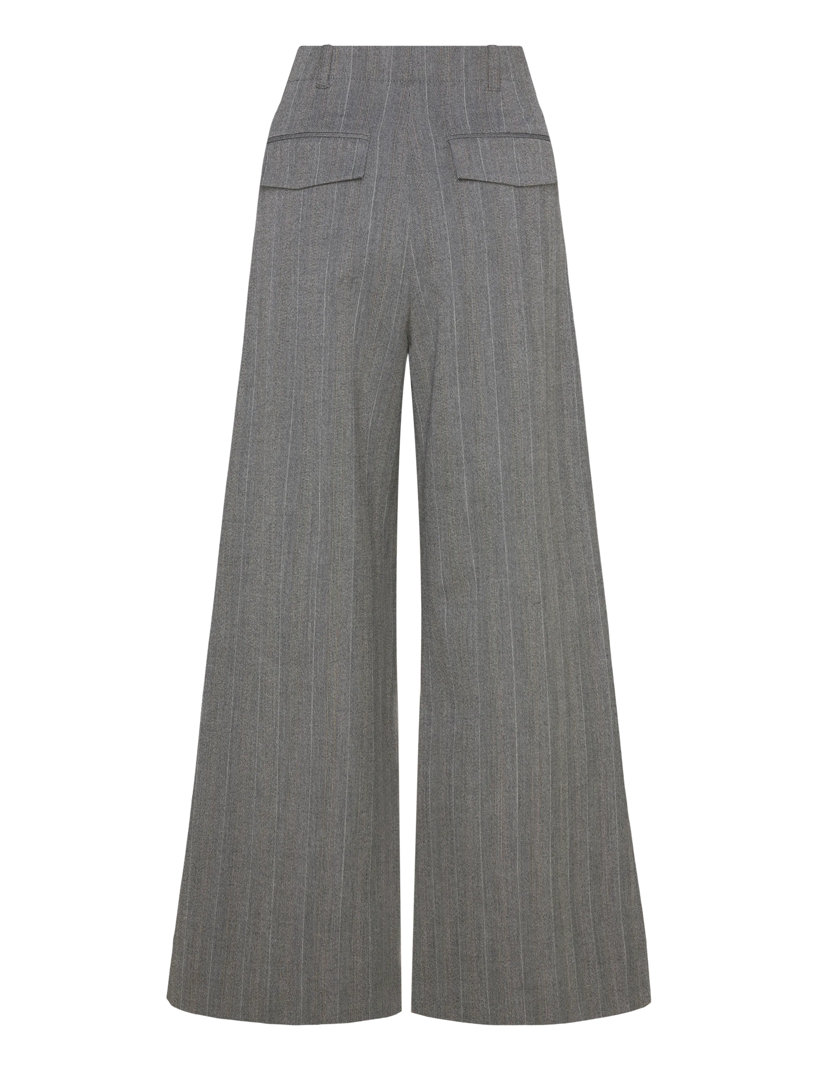 Lovechild 1979 - Stella Pants - bukser med brede ben - 067 charcoal weave - 1