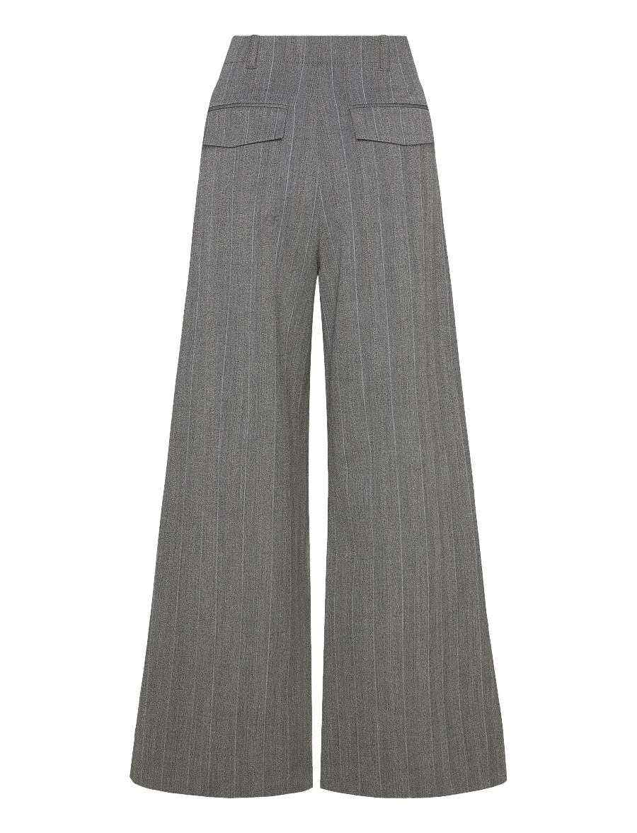 Lovechild 1979 - Stella Pants - vida byxor - 067 charcoal weave - 1