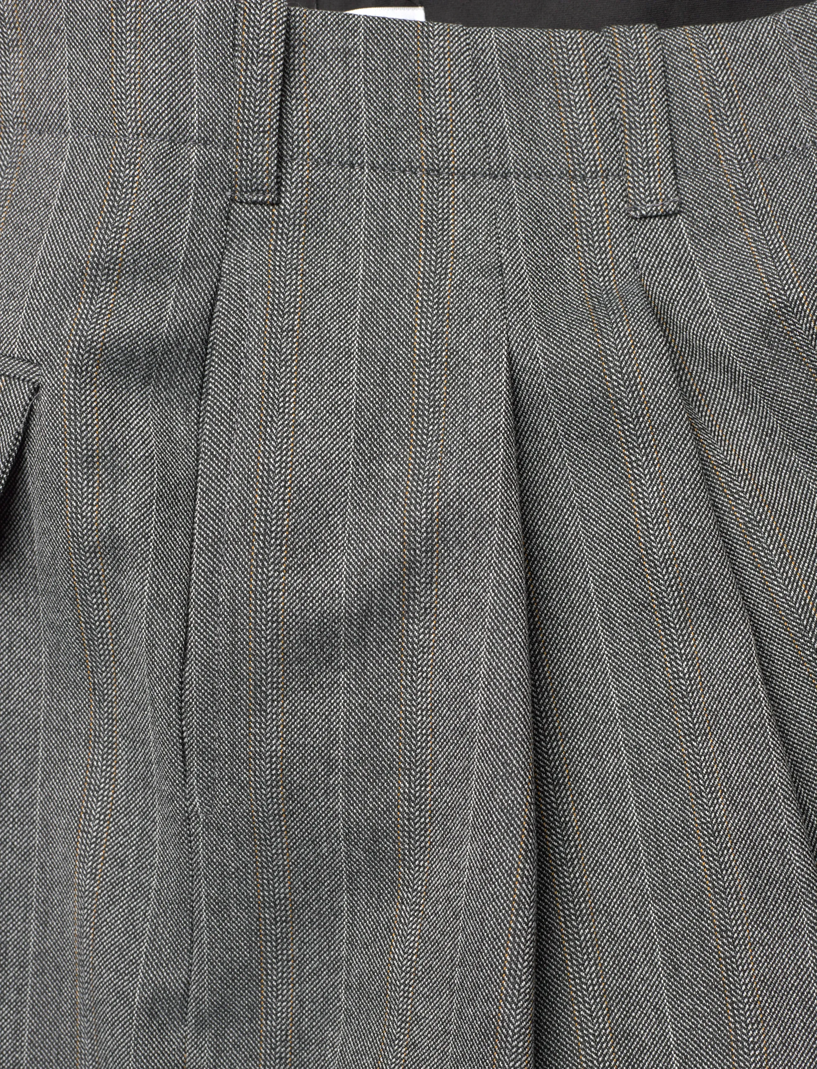Lovechild 1979 - Stella Pants - bukser med brede ben - 067 charcoal weave - 2