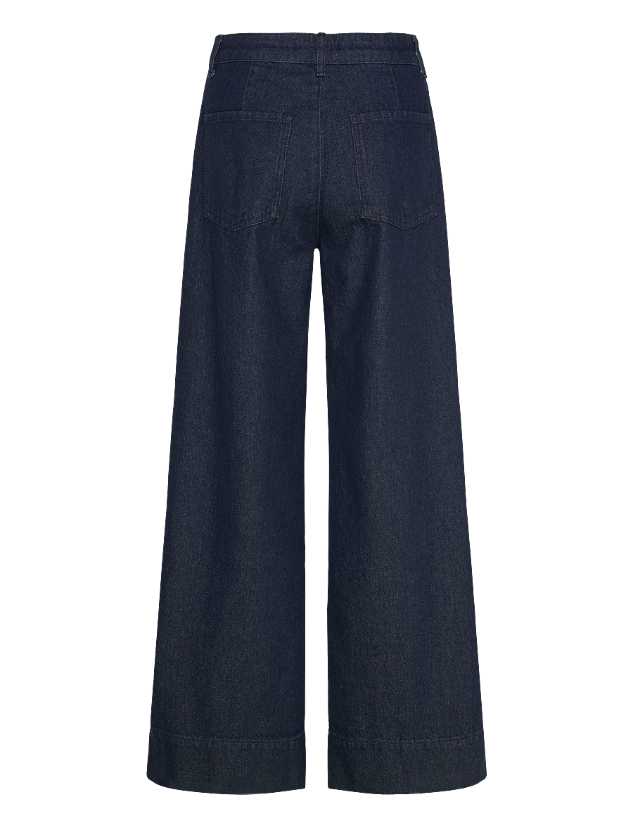 Lovechild 1979 - Cassandra Pants - hosen mit weitem bein - 447 dark denim - 1