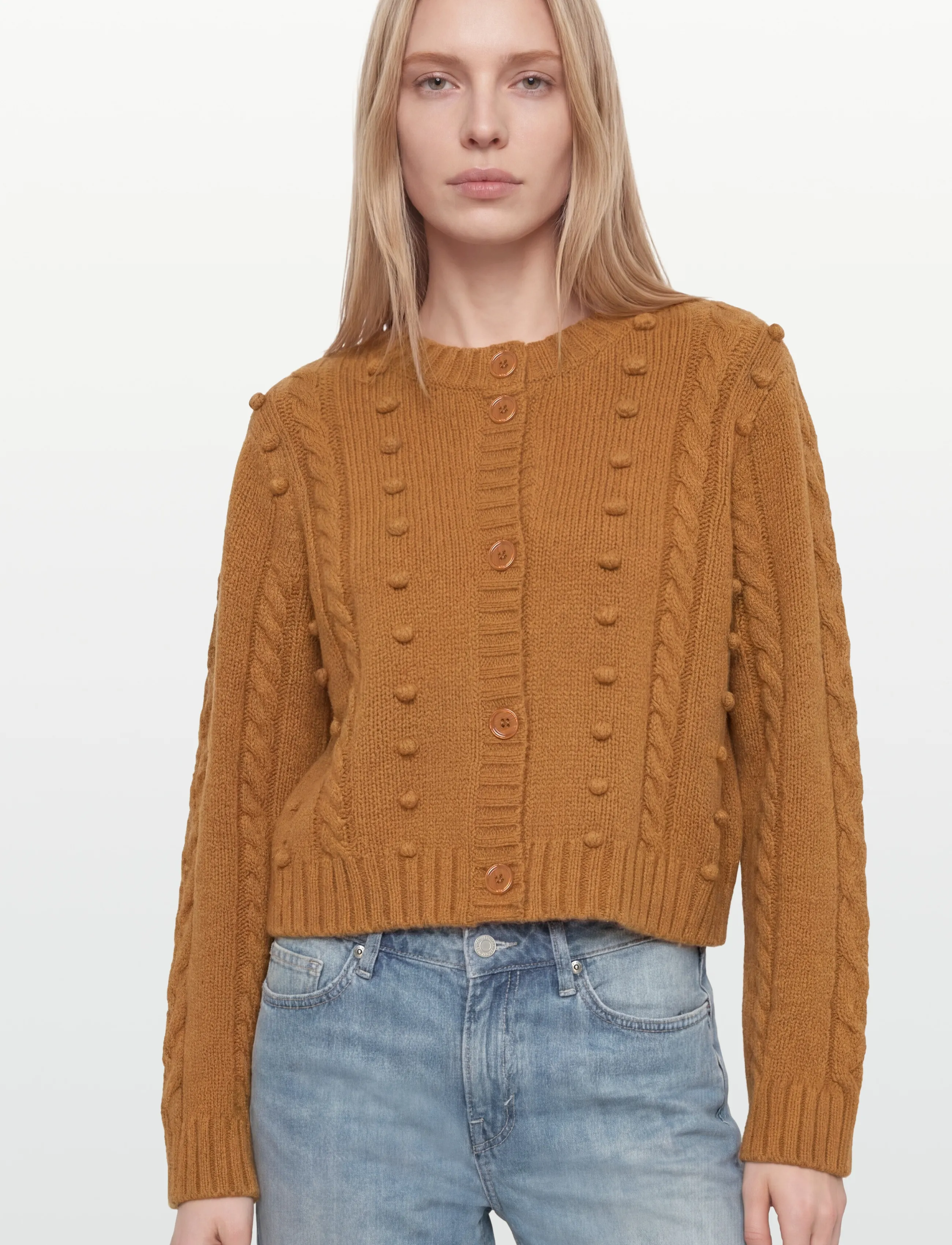Lovechild 1979 - Nadine Cardigan - gilets - 733 rust - 3