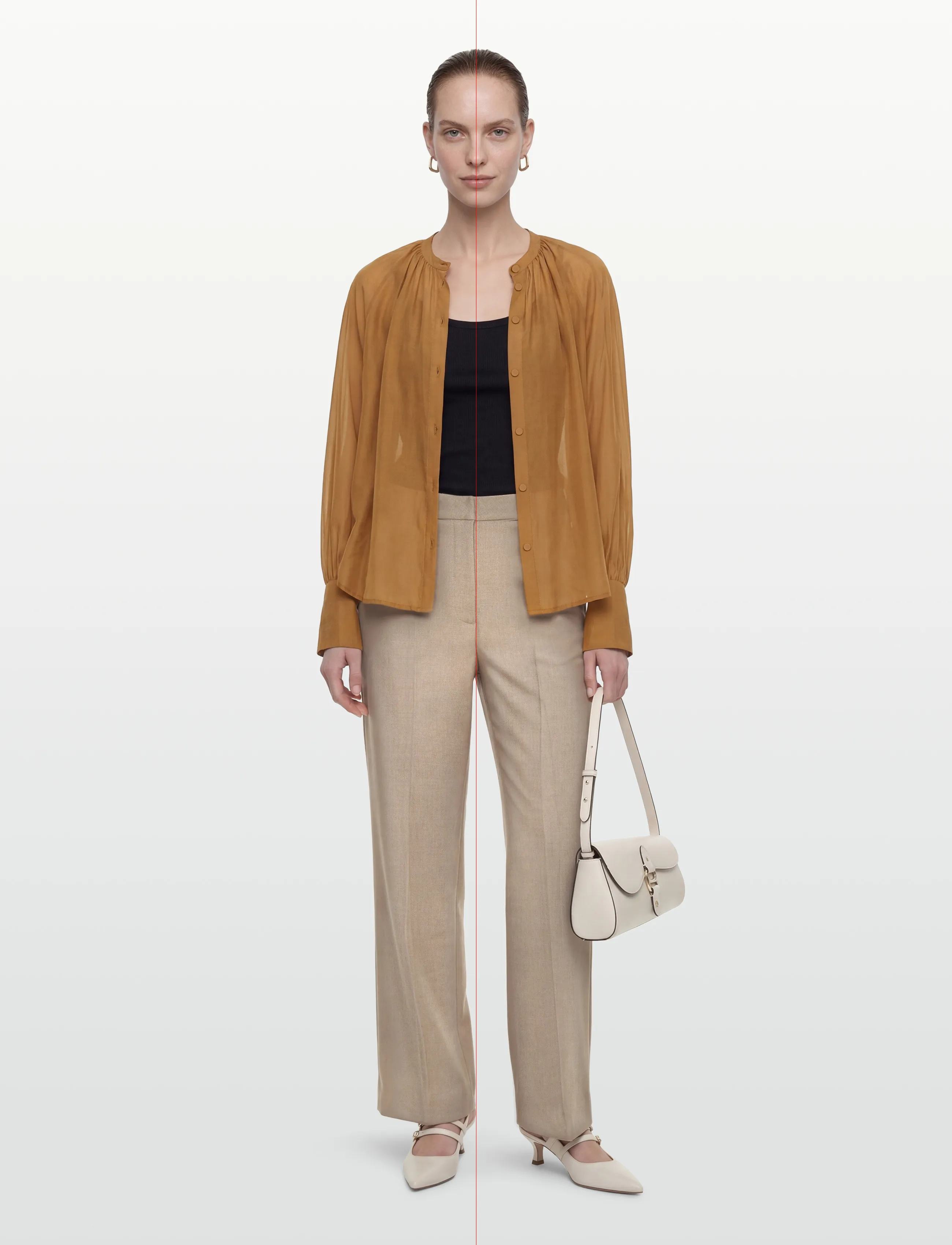 Lovechild 1979 Allona Blouse - Långärmade blusar - 733 RUST / brown