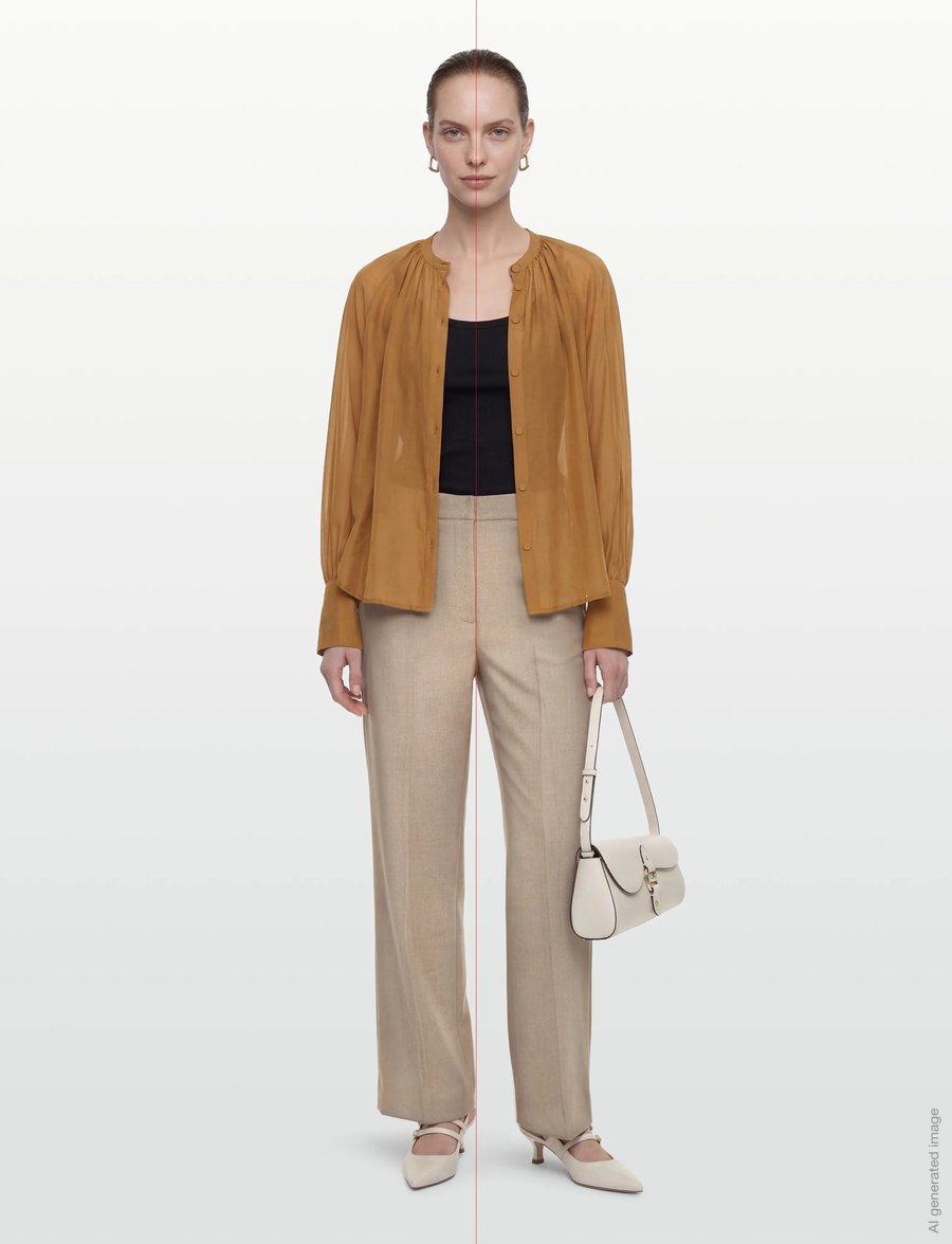 Lovechild 1979 - Allona Blouse - pikkade varrukatega pluusid - 733 rust - 0