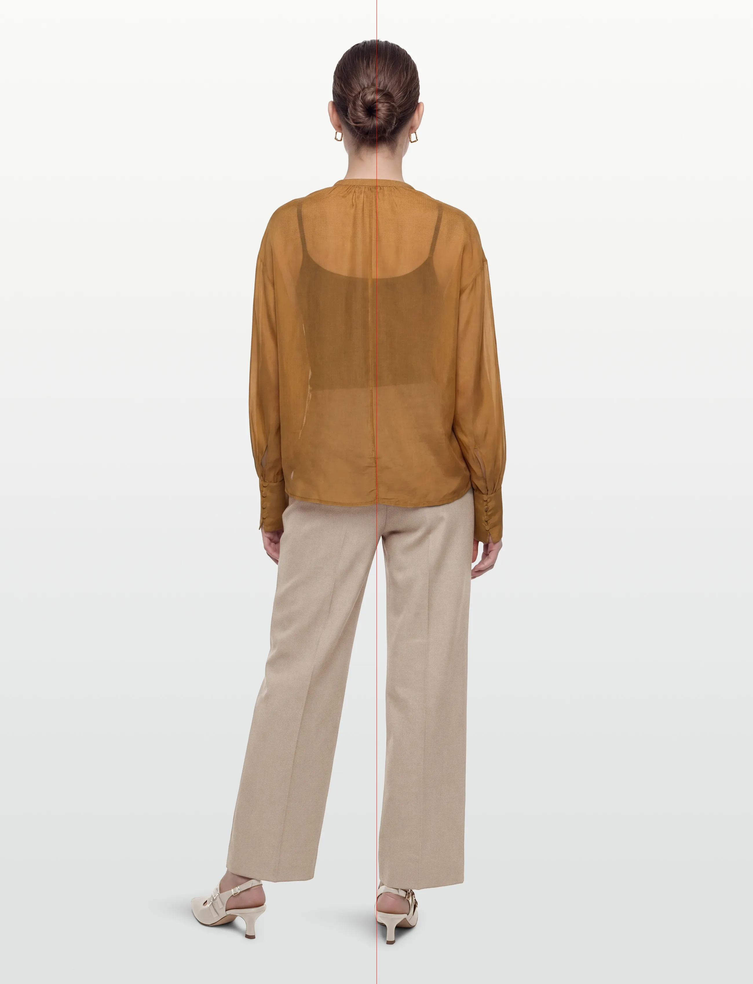 Lovechild 1979 - Allona Blouse - pikkade varrukatega pluusid - 733 rust - 4