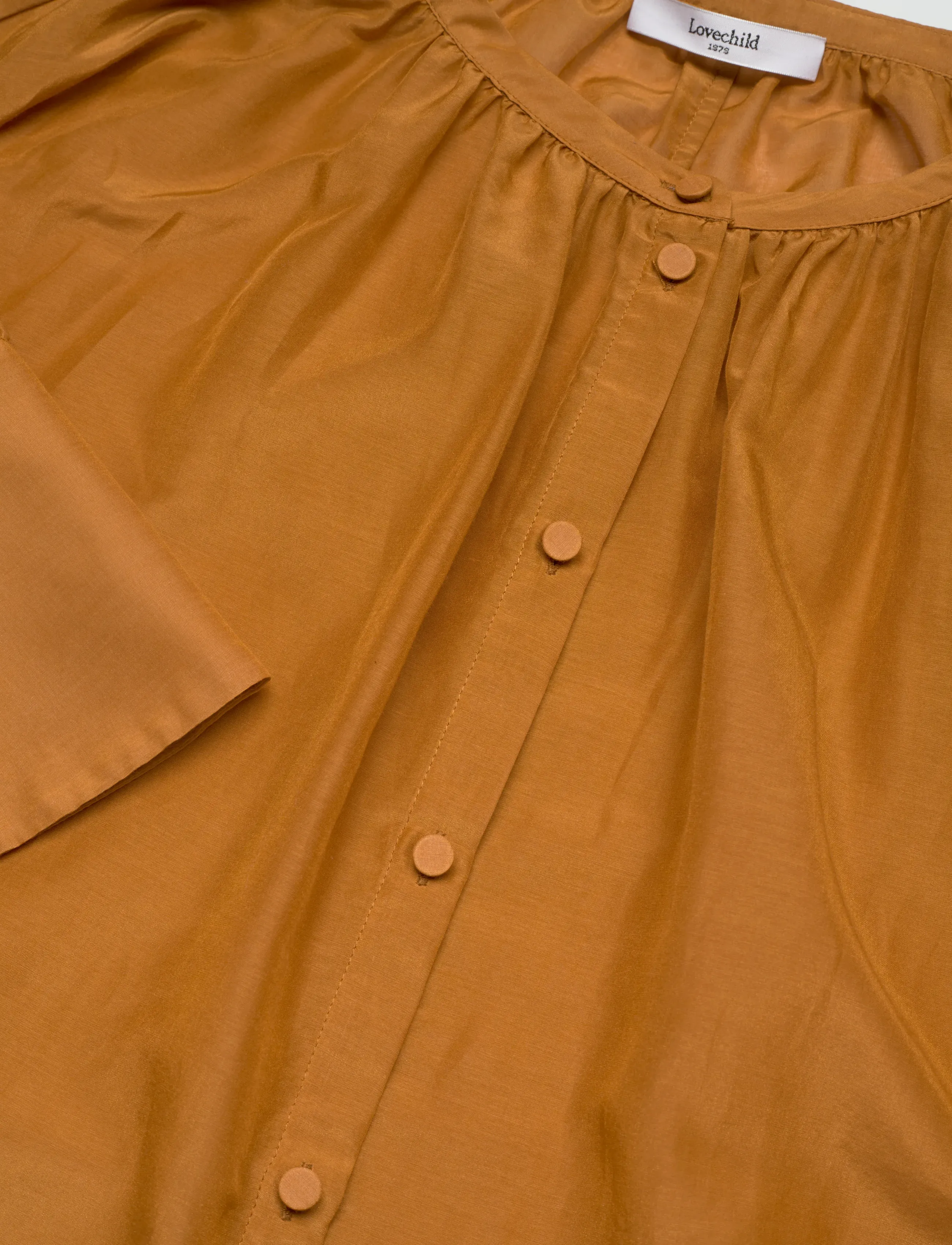 Lovechild 1979 - Allona Blouse - pikkade varrukatega pluusid - 733 rust - 5