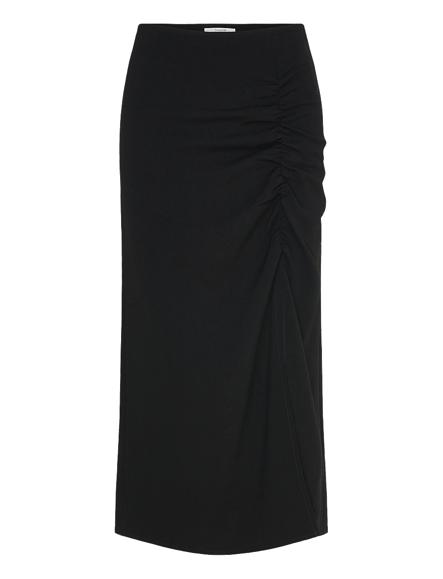 Lovechild 1979 - Feline Skirt - midi-röcke - 999 black - 0