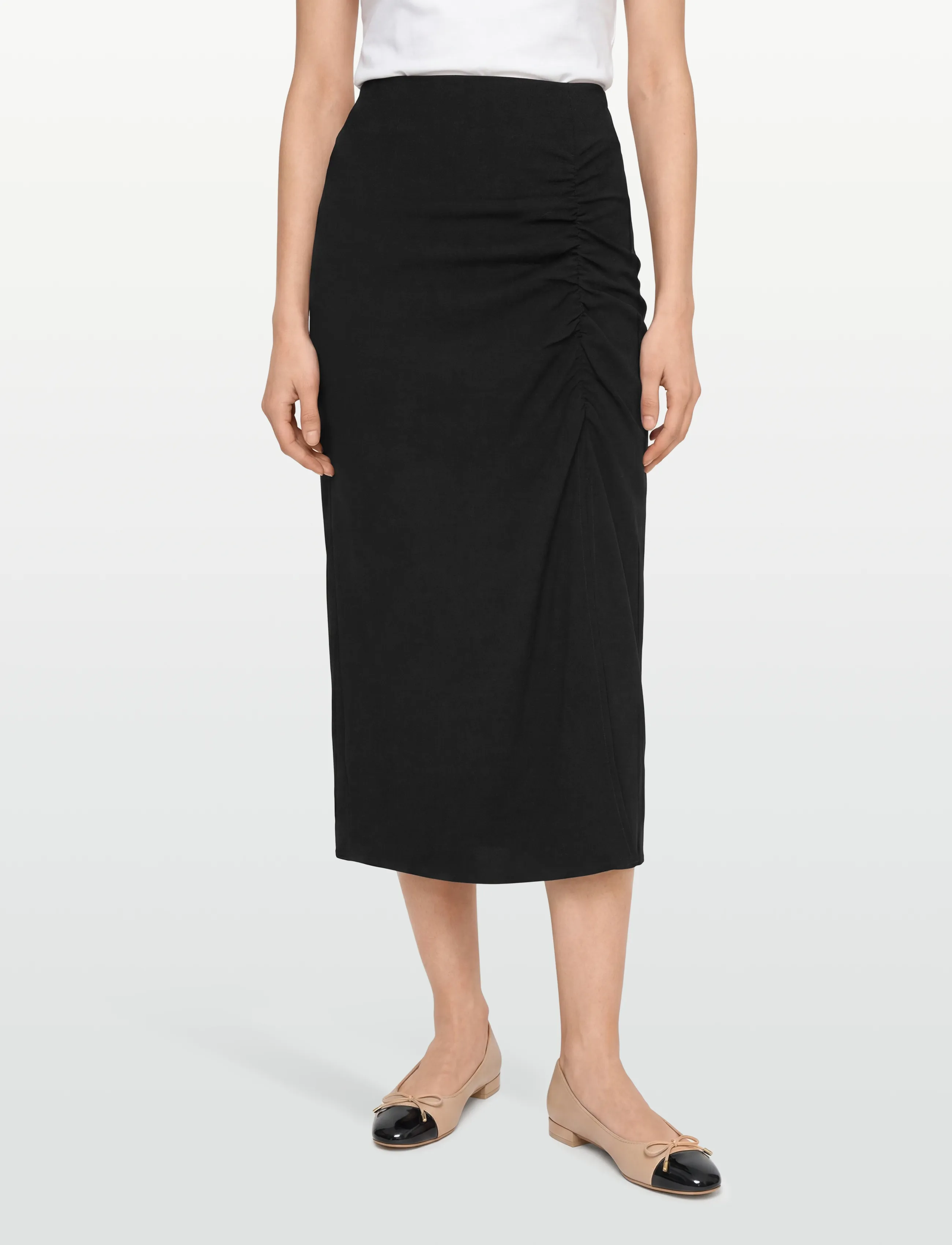 Lovechild 1979 - Feline Skirt - midi skirts - 999 black - 3