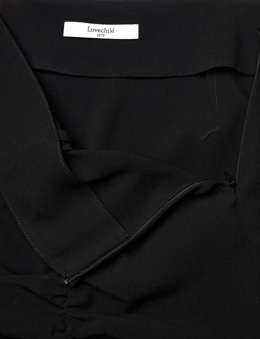 Lovechild 1979 - Feline Skirt - midi-röcke - 999 black - 2