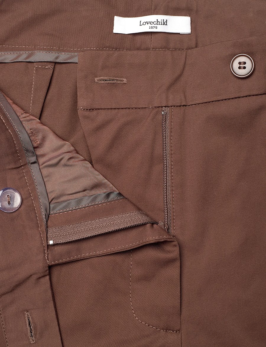 Lovechild 1979 - Harper Pants - kostymbyxor - 719 chestnut - 3
