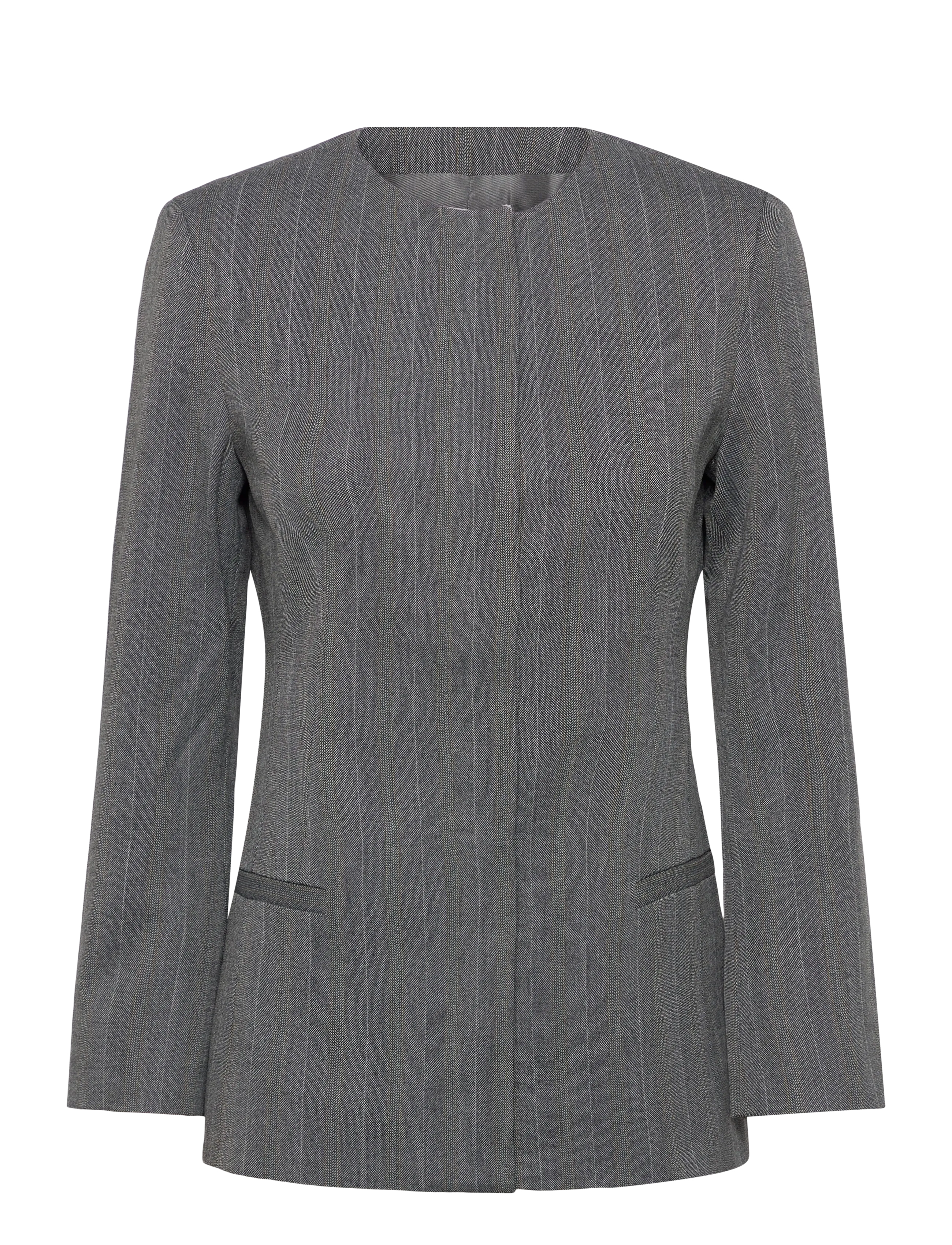 Lovechild 1979 Arya Blazer - Kleidung - 067 CHARCOAL WEAVE / grey