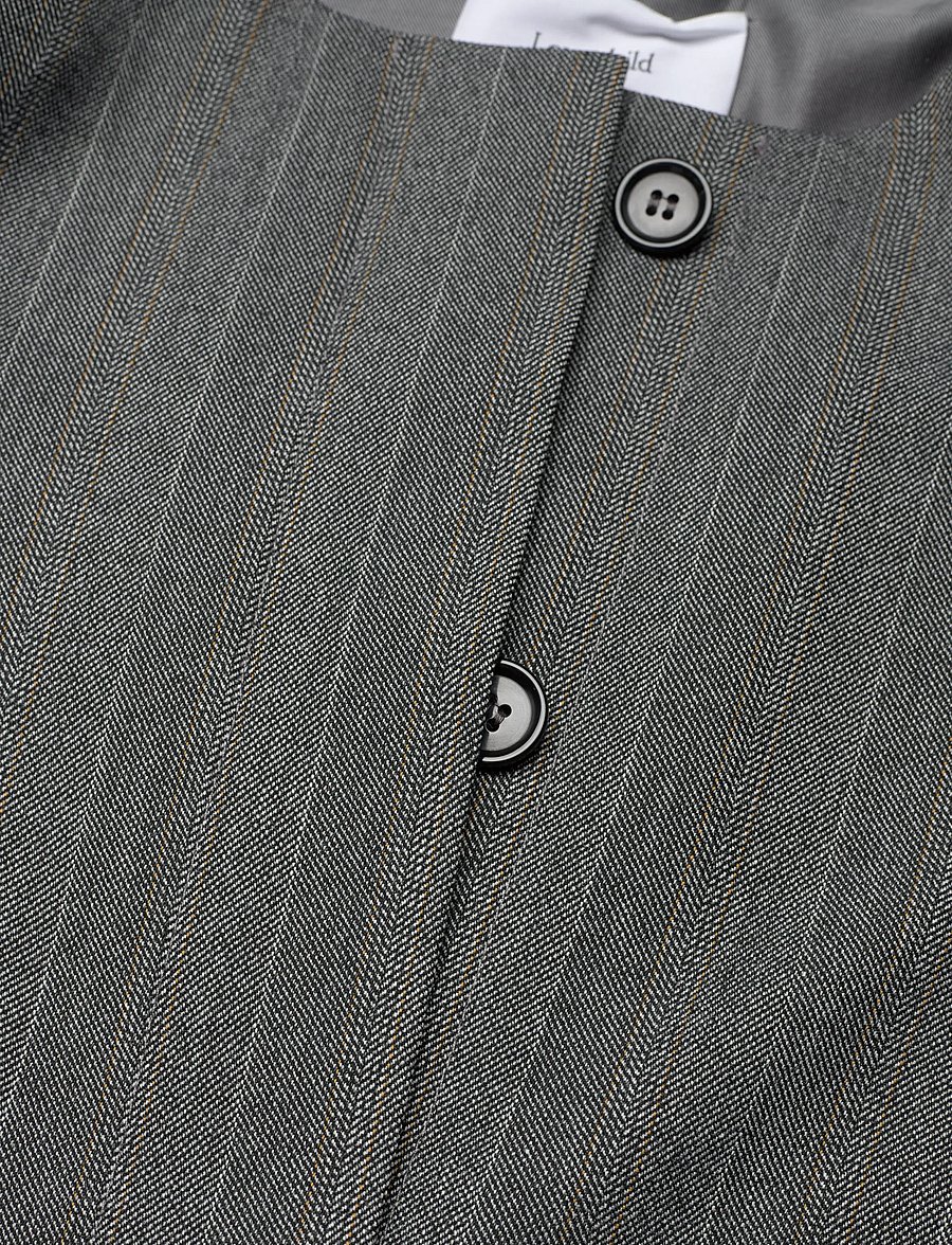 Lovechild 1979 - Arya Blazer - Žaketes ar vienrindas pogājumu - 067 charcoal weave - 2