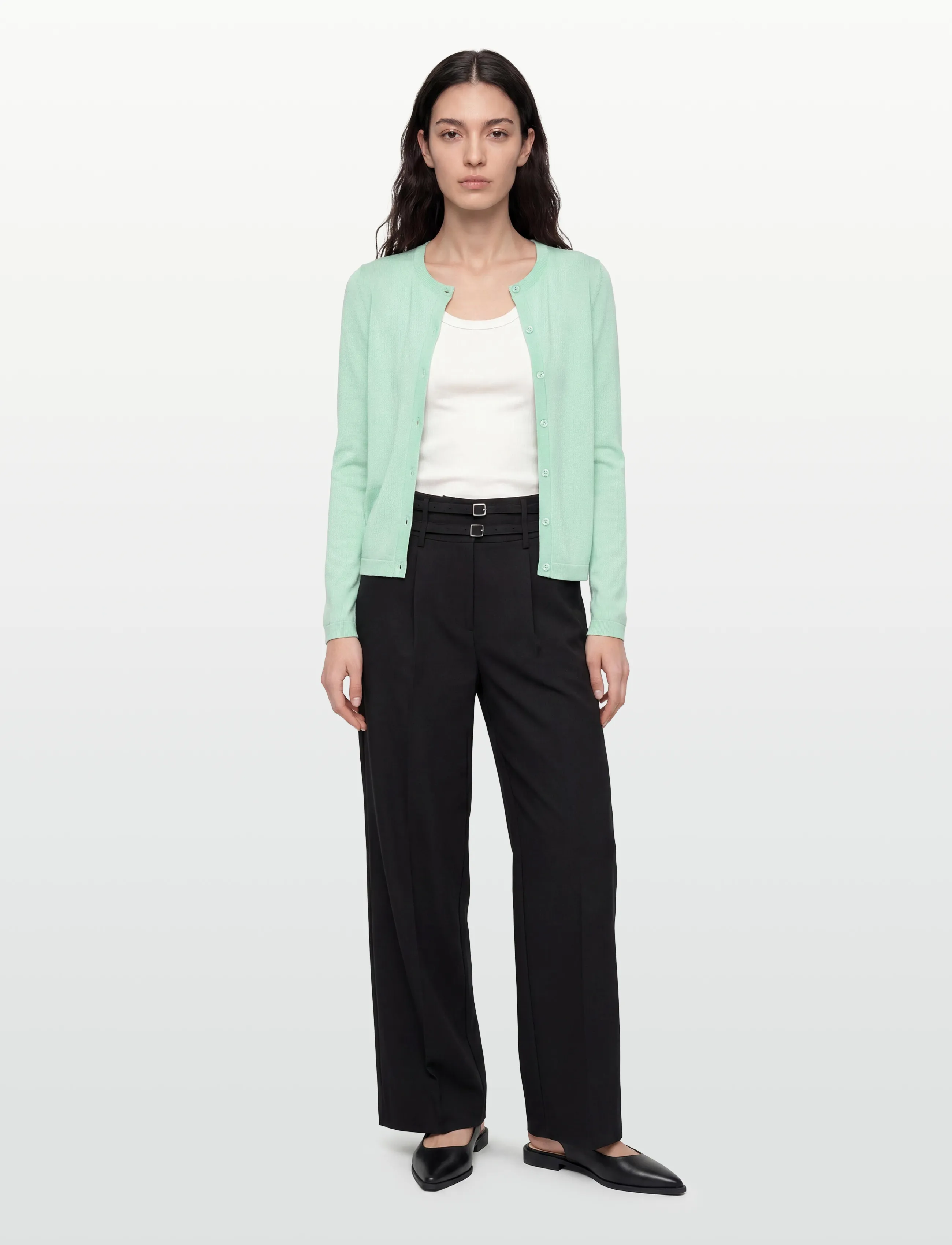 Lovechild 1979 Jos Cardigan, XL, Green, Strik > Cardigans, Dame