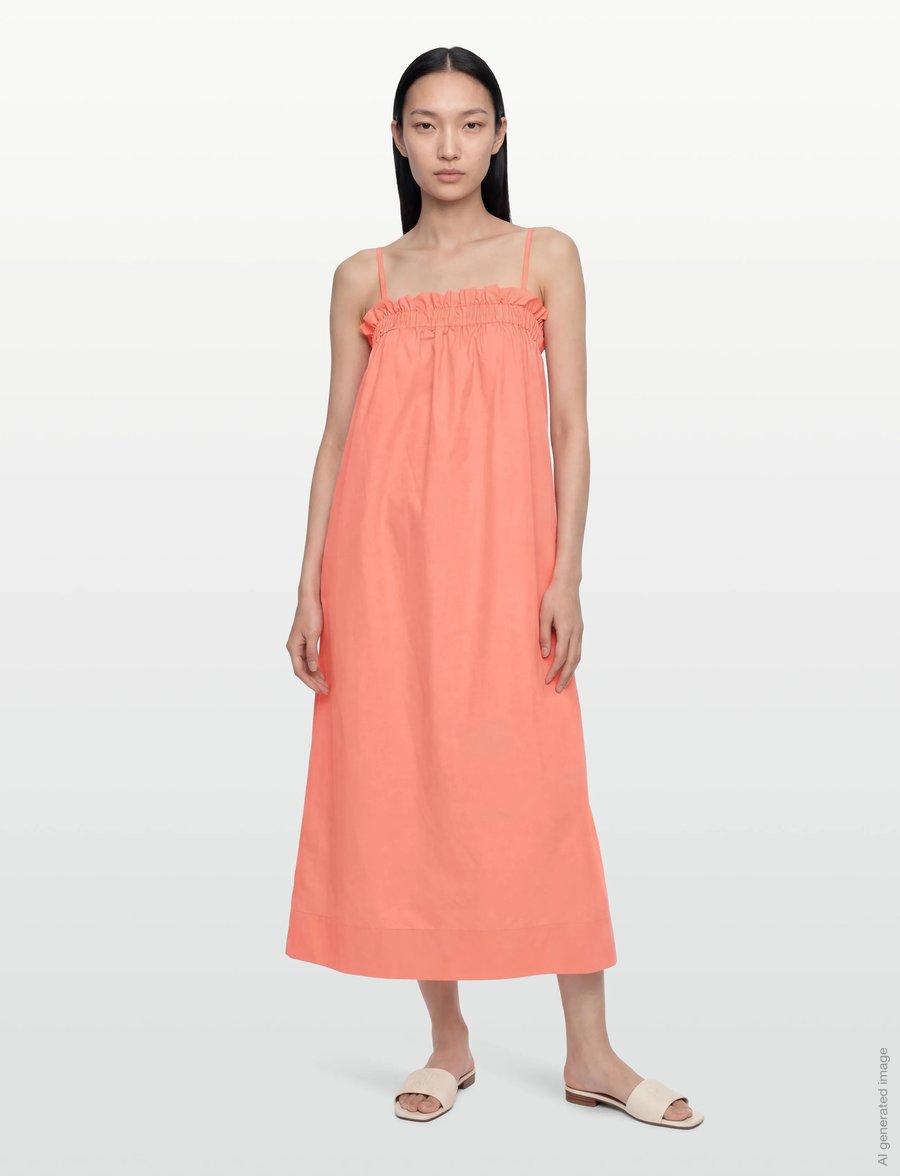 Lovechild 1979 - Cate Dress - sommerkleider - 305 coral - 0