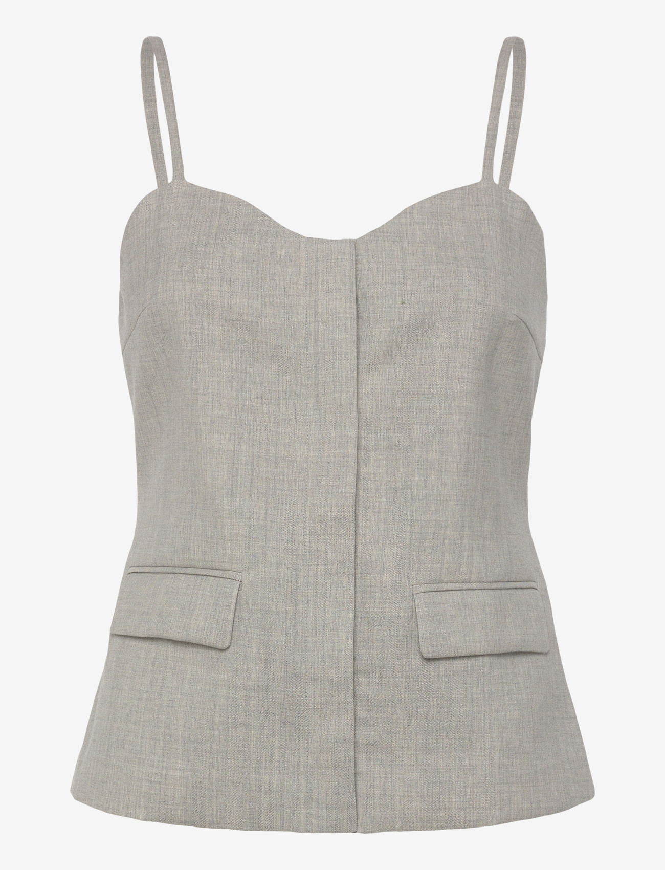 Lovechild 1979 - Thalia Top - tanktops - 056 light grey melange - 0