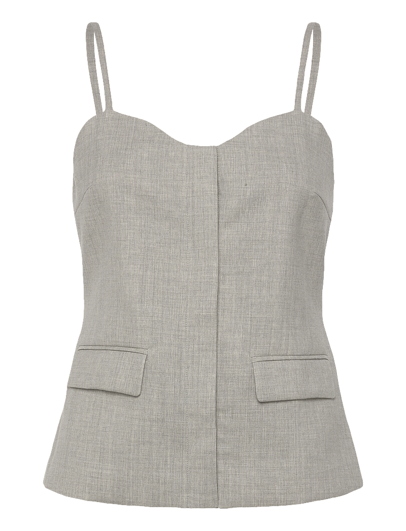 Lovechild 1979 - Thalia Top - tanktops - 056 light grey melange - 0