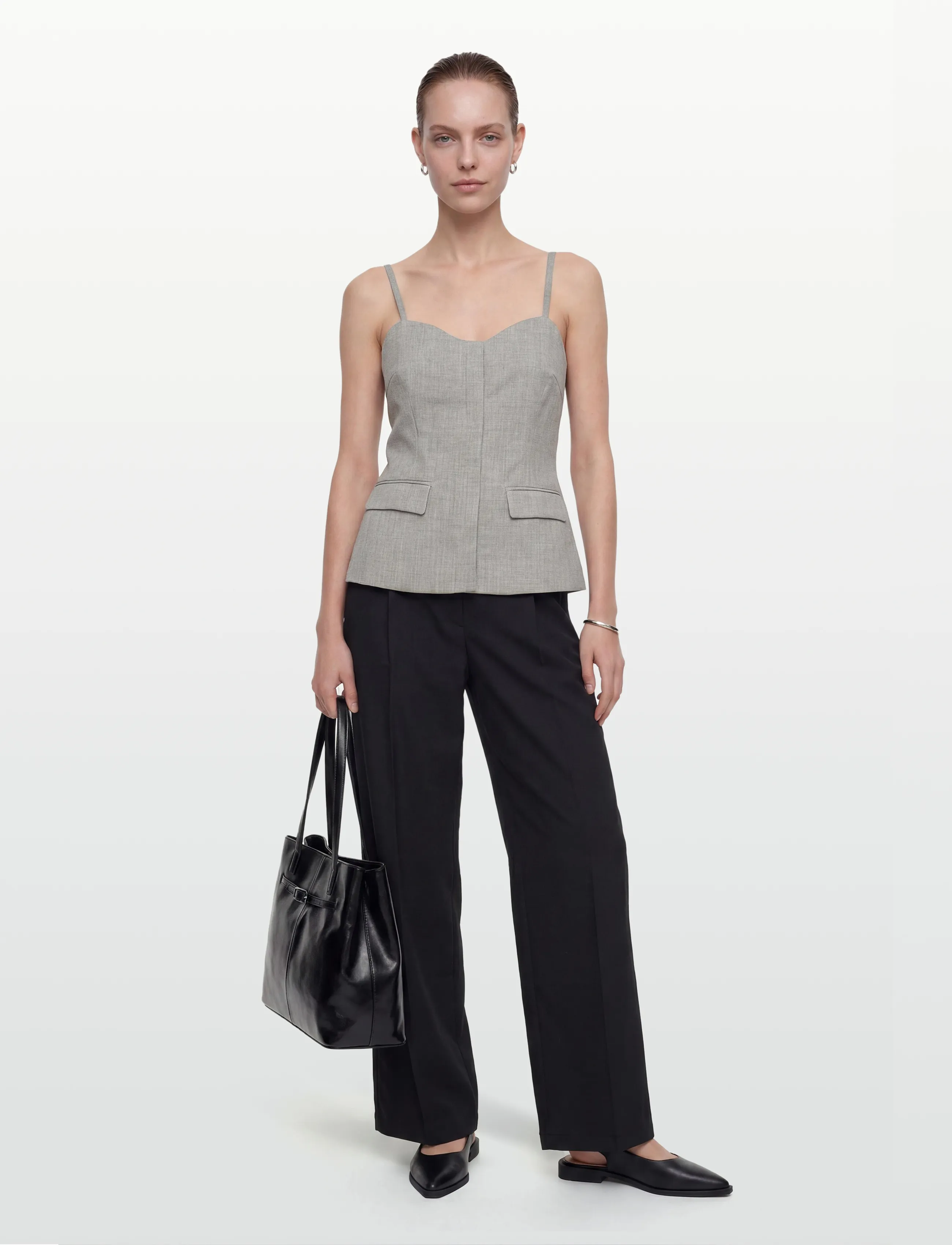 Lovechild 1979 Thalia Top - Lovechild 1979 - 056 LIGHT GREY MELANGE / grey