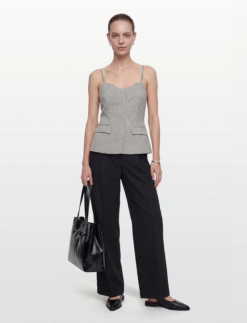 Lovechild 1979 - Thalia Top - tanktops - 056 light grey melange - 0