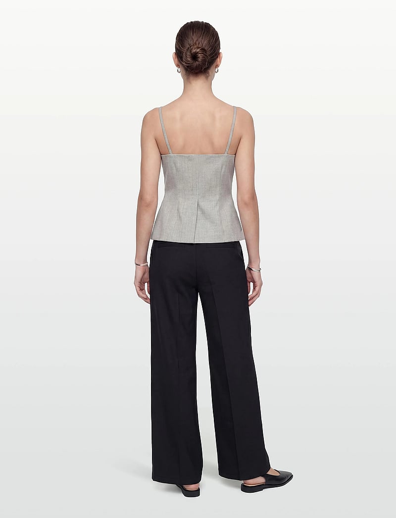 Lovechild 1979 - Thalia Top - tanktops - 056 light grey melange - 4