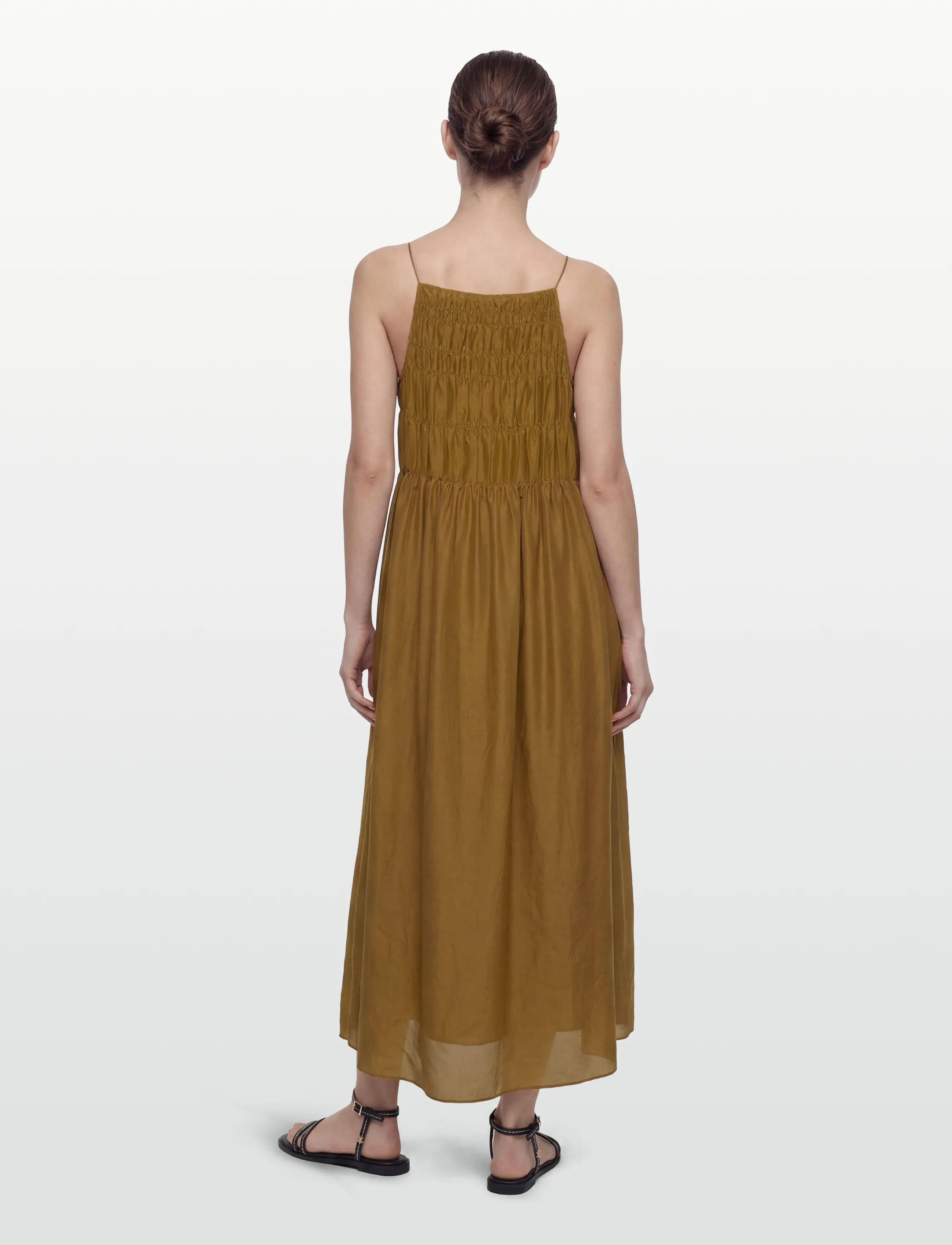 Lovechild 1979 - Aurelia Dress - maxikleider - 627 olive - 4